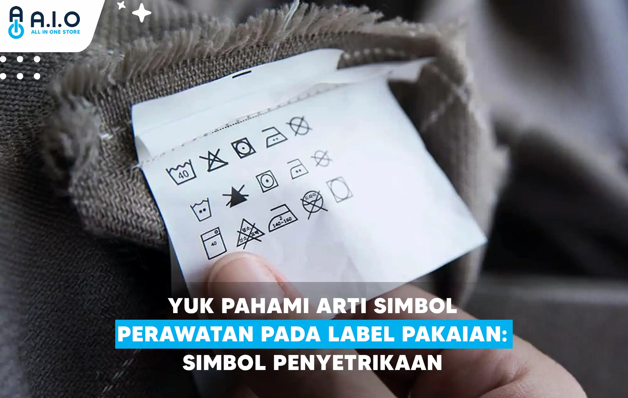 Simbol Perawatan Pakaian