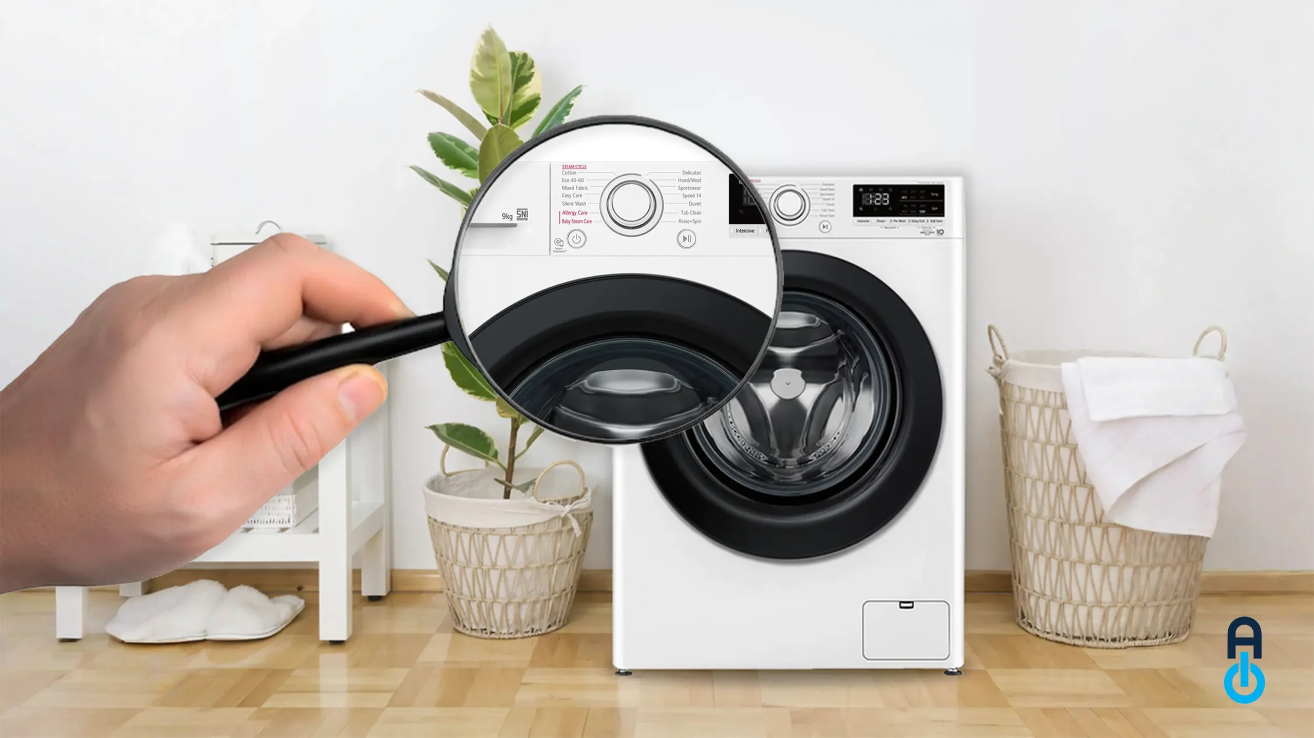 Mode Mesin Cuci LG Front Loading