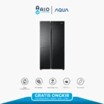 AQUA KULKAS SIDE BY SIDE 598 | AQR IG685AMT(GB)