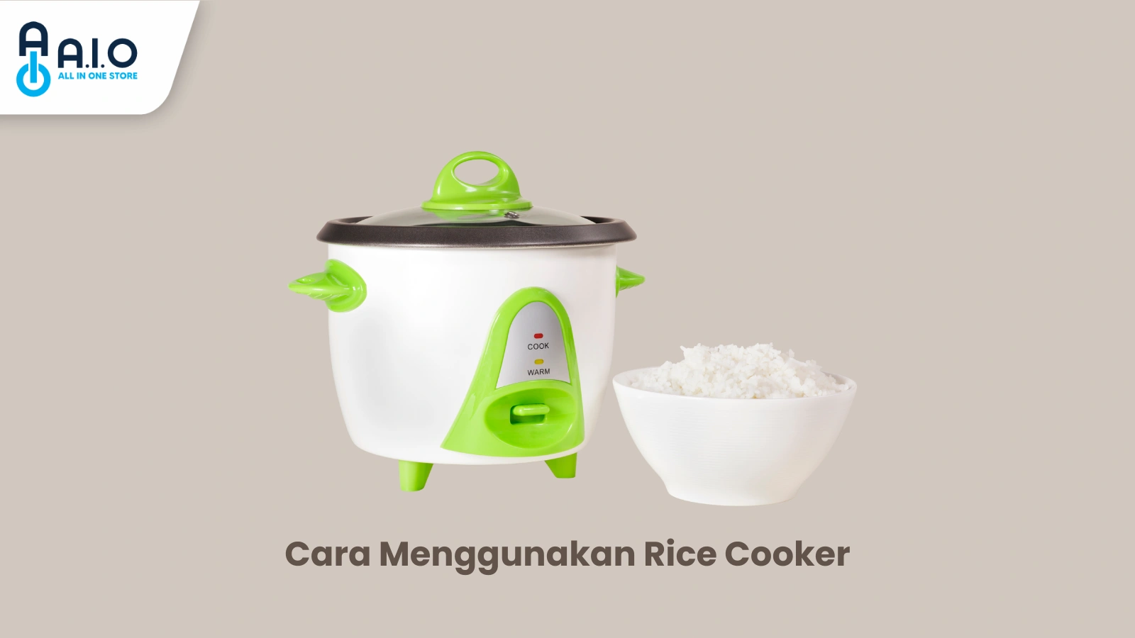 Cara Menggunakan Rice Cooker Masak Nasi Jadi Gampang 1 Cara Menggunakan Rice Cooker