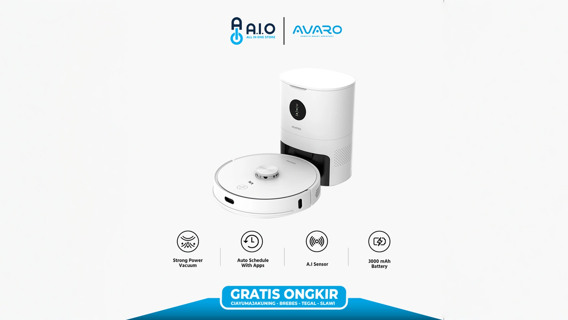 Review Lengkap Robot Vacuum Cleaner AVARO X1
