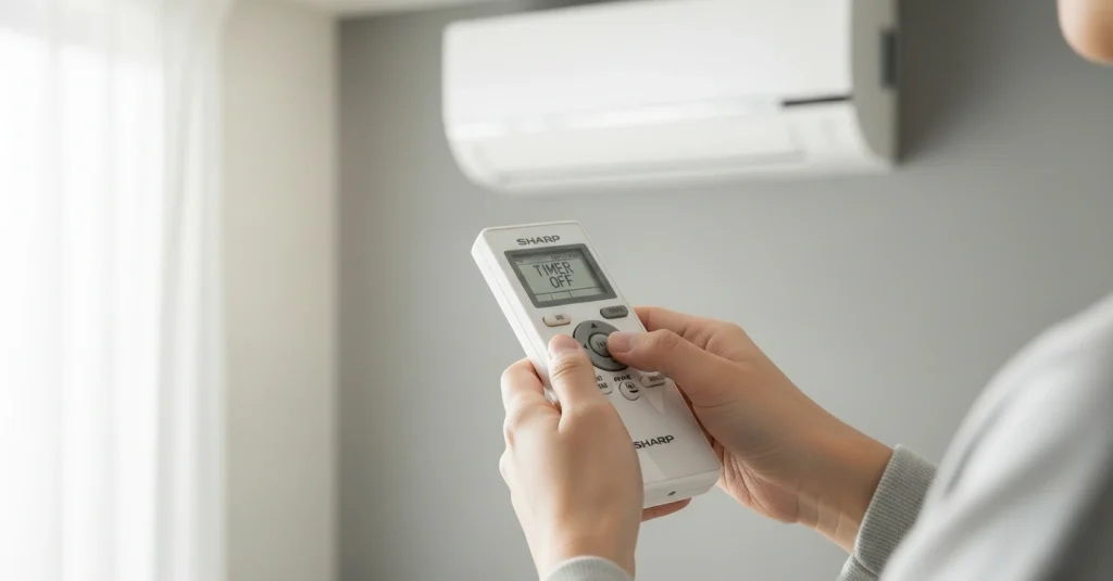 Cara Mematikan Timer AC Sharp