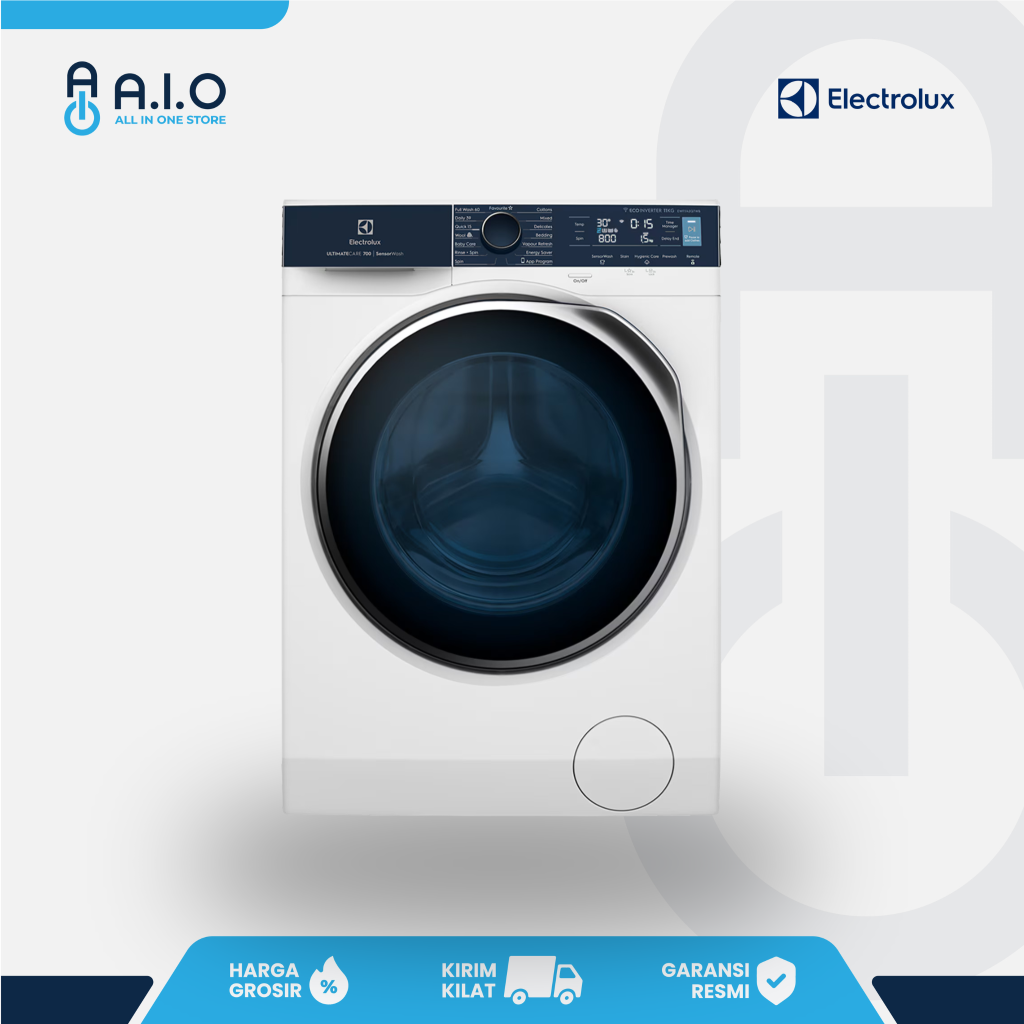 ELECTROLUX MESIN CUCI FRONT LOADING 11 KG EWF1142Q7WB: Kapasitas Besar tapi Hemat Energi 1 EWF1142Q7WB New