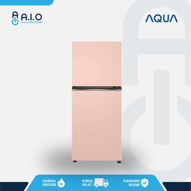 AQUA Kulkas 2 Pintu 185L AQR DTM245CBP(PE) Desain Elegan & Hemat Energi Terbaik untuk Keluarga 1 aqua aqua kulkas 2 pintu 185 l aqr dtm245cbp pe full08 iy11w736