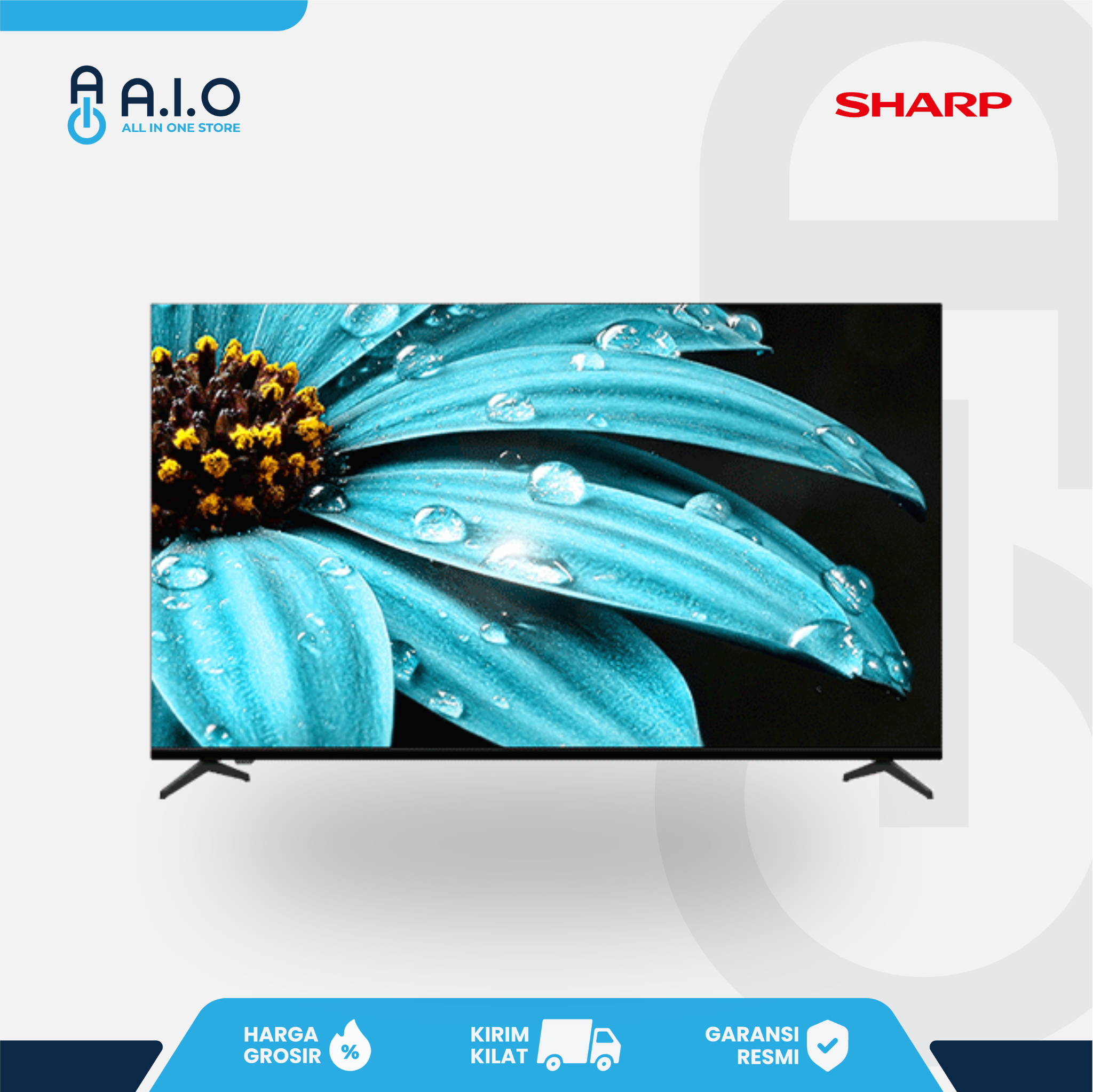 SHARP - TV GOOGLE 65" - 4T C65FJ1I 1 4T-C65FJ1I