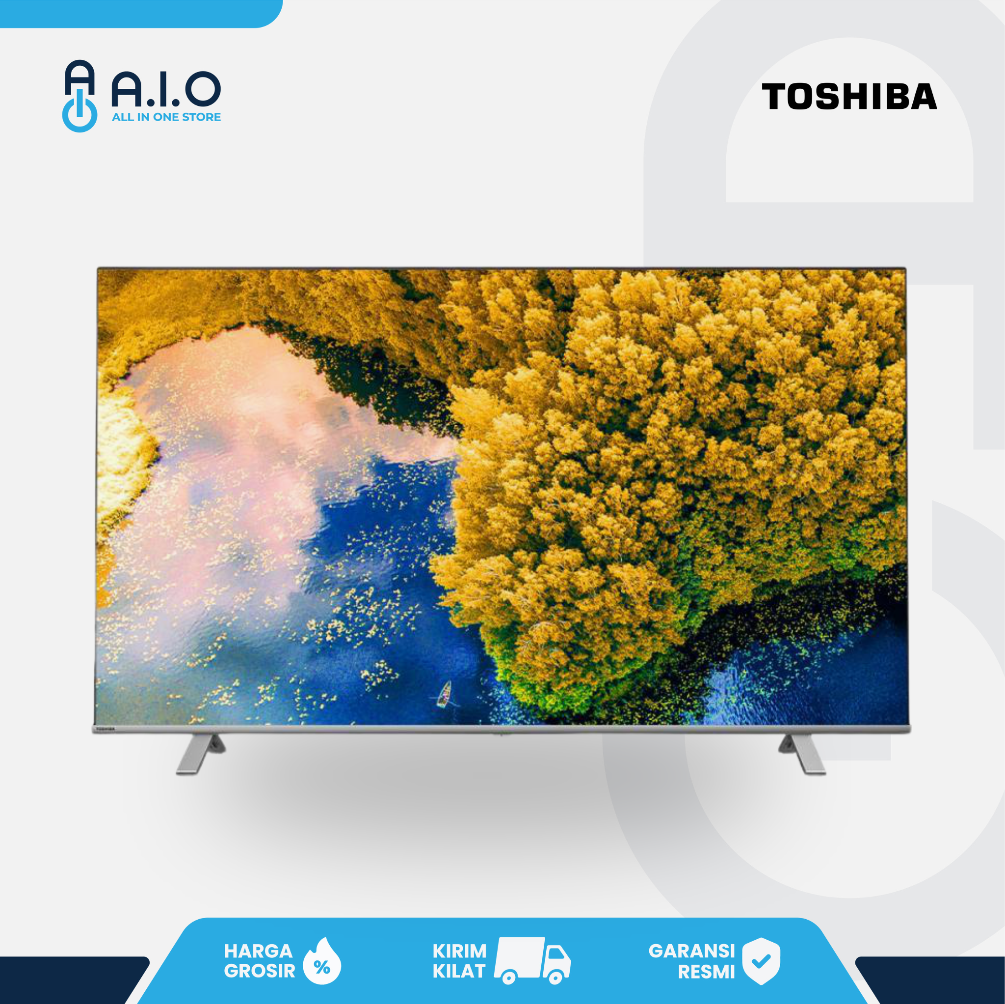 TOSHIBA TVMI - TV GOOGLE 50" - 50C350LP 1 50C350LP New