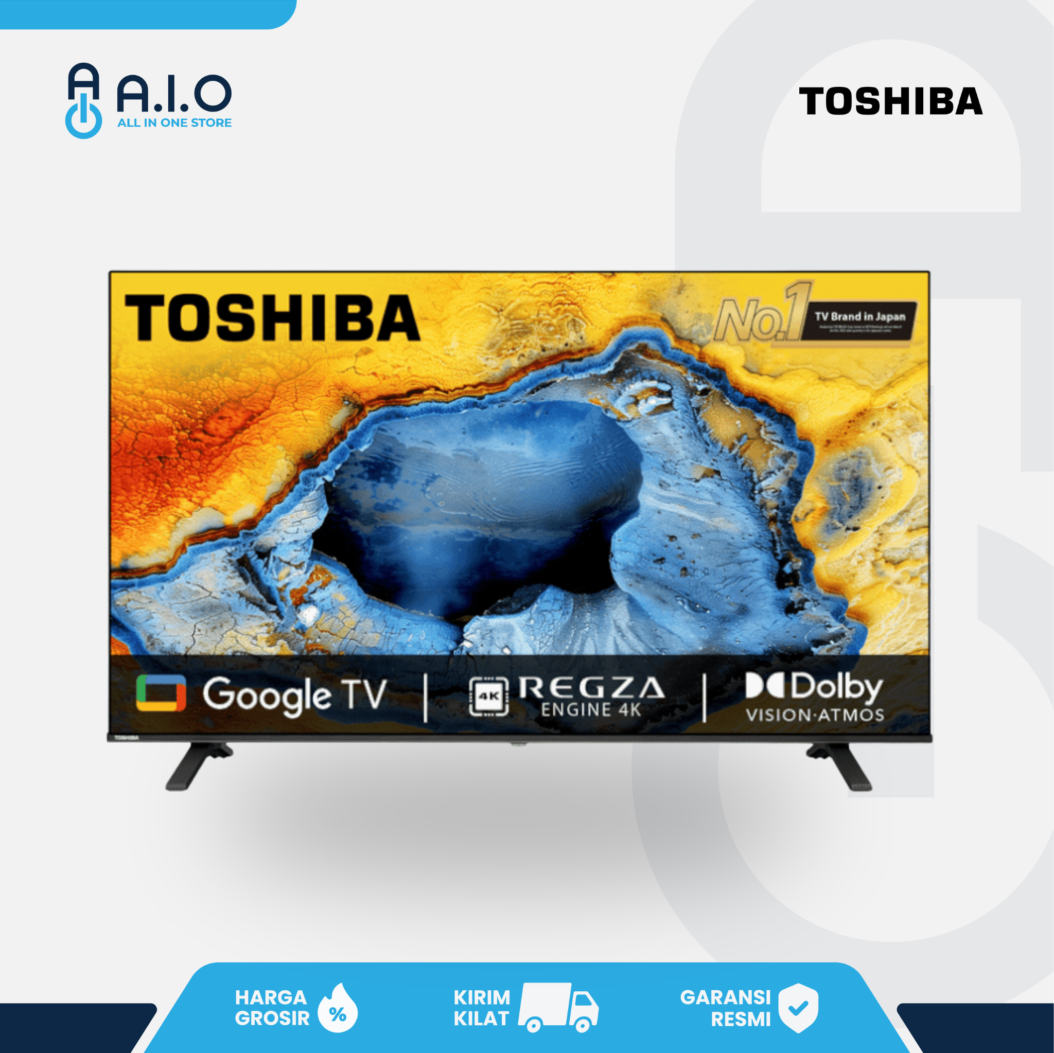 TOSHIBA TVMI - TV GOOGLE 65" - 65C350NP 1 65C350NP