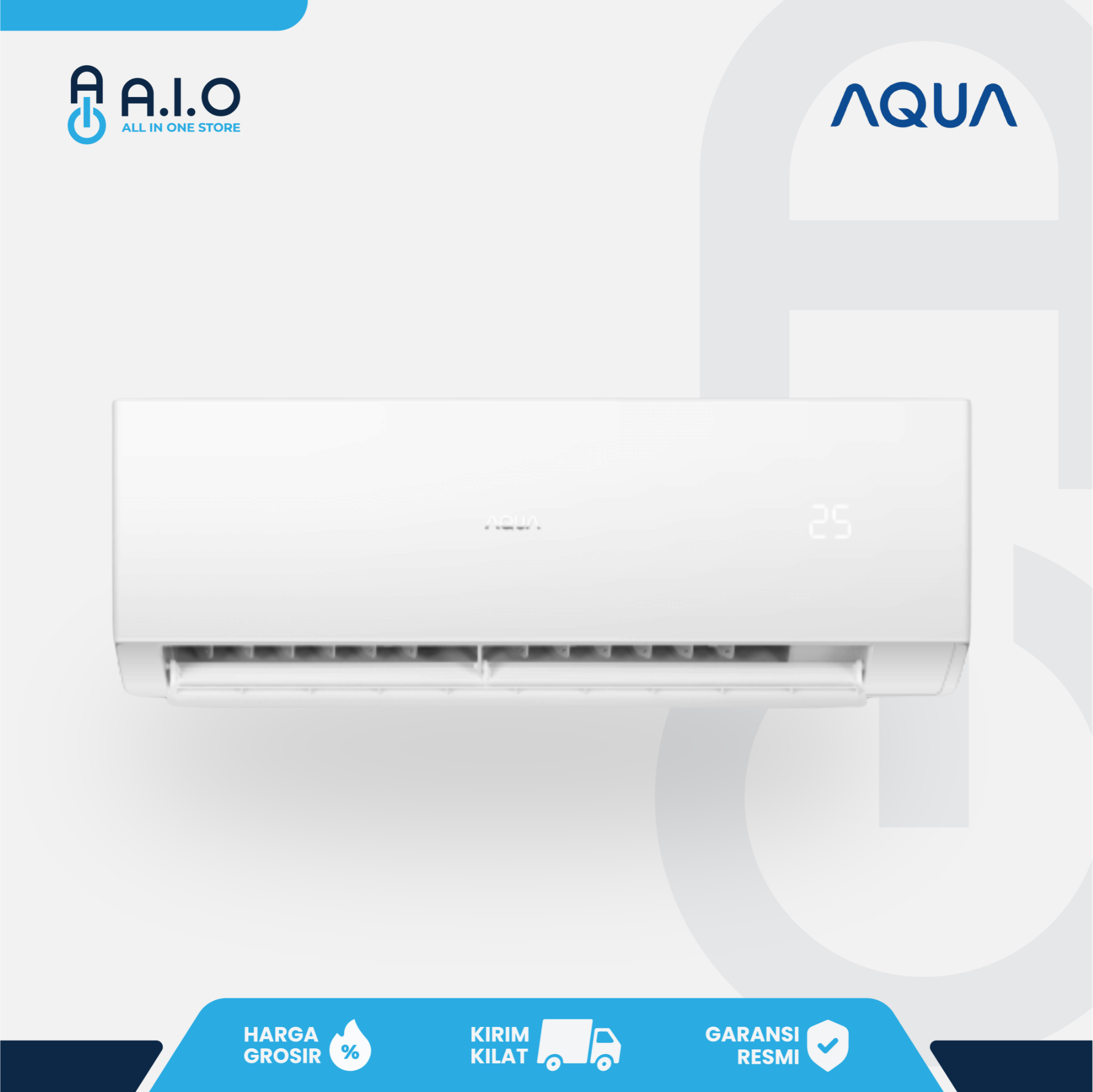 AQUA - AC SPLIT STANDARD 1.5 PK - AQA KCR12FQA(L) 1 68f2fb7757ca6