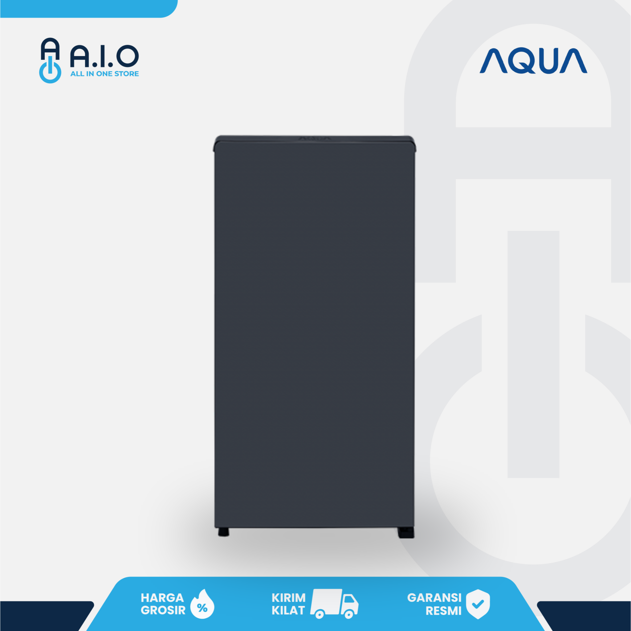AQUA - KULKAS 1 PINTU 145 L - AQR D185(MDS) 1 AQR D185(MDS)