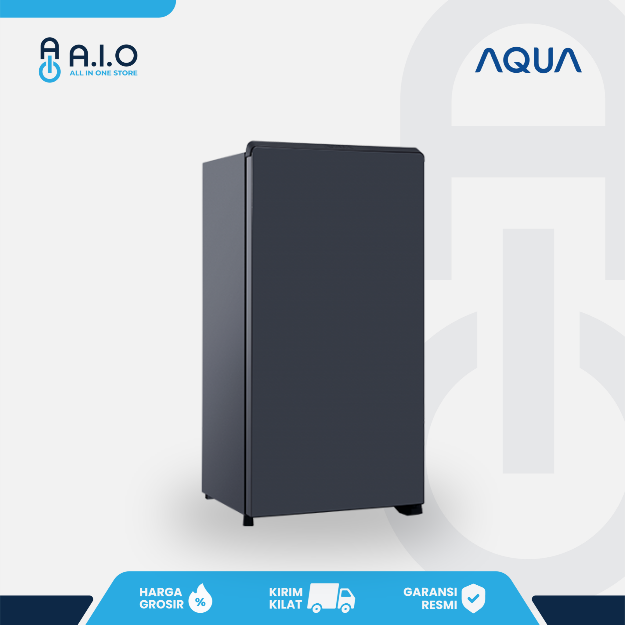 AQUA - KULKAS 1 PINTU 145 L - AQR D185(MDS) 3 AQUA - KULKAS 1 PINTU 145 L - AQR D185(MDS) - Gambar 2