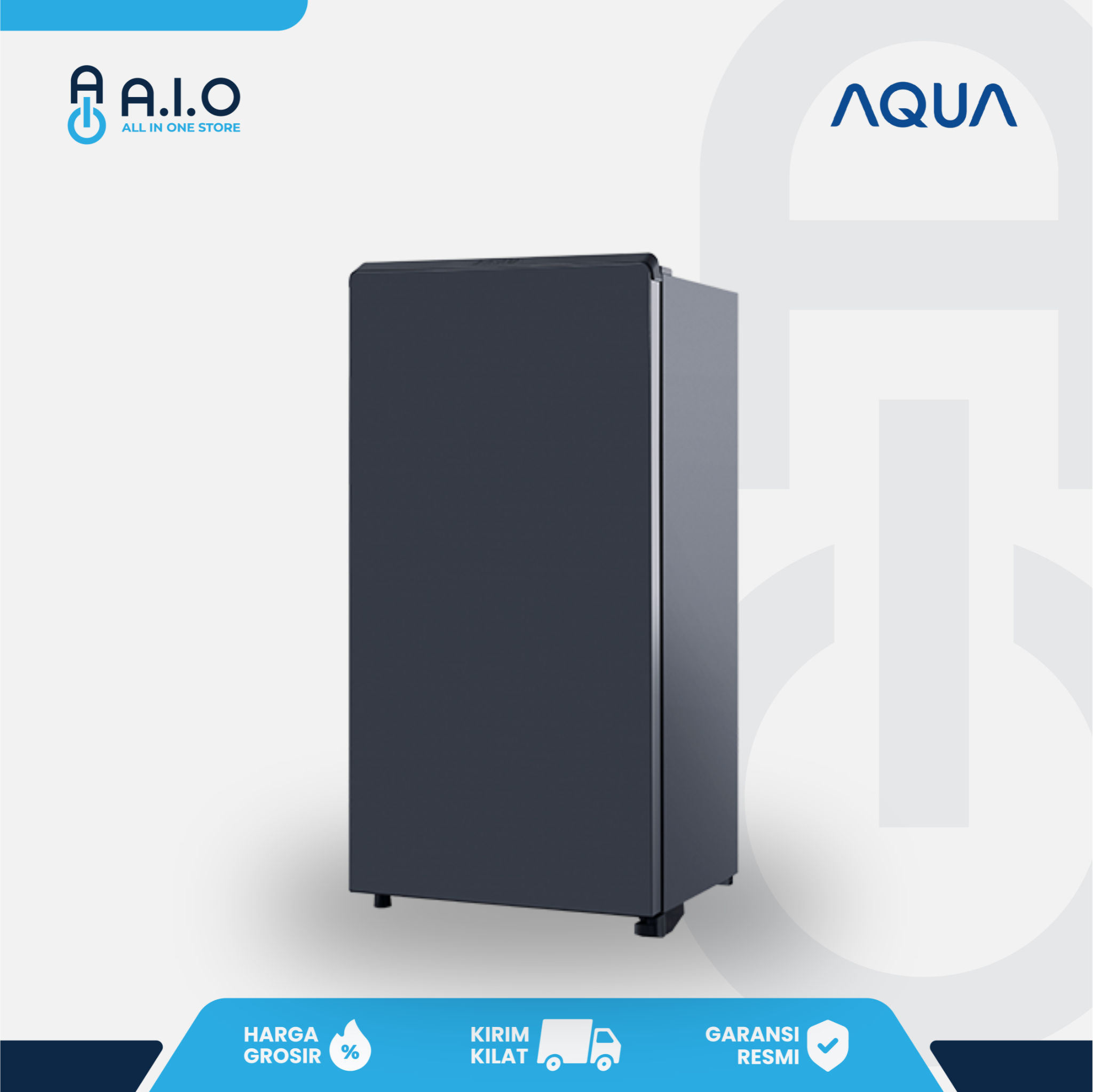 AQUA - KULKAS 1 PINTU 145 L - AQR D185(MDS) 4 AQUA - KULKAS 1 PINTU 145 L - AQR D185(MDS) - Gambar 3