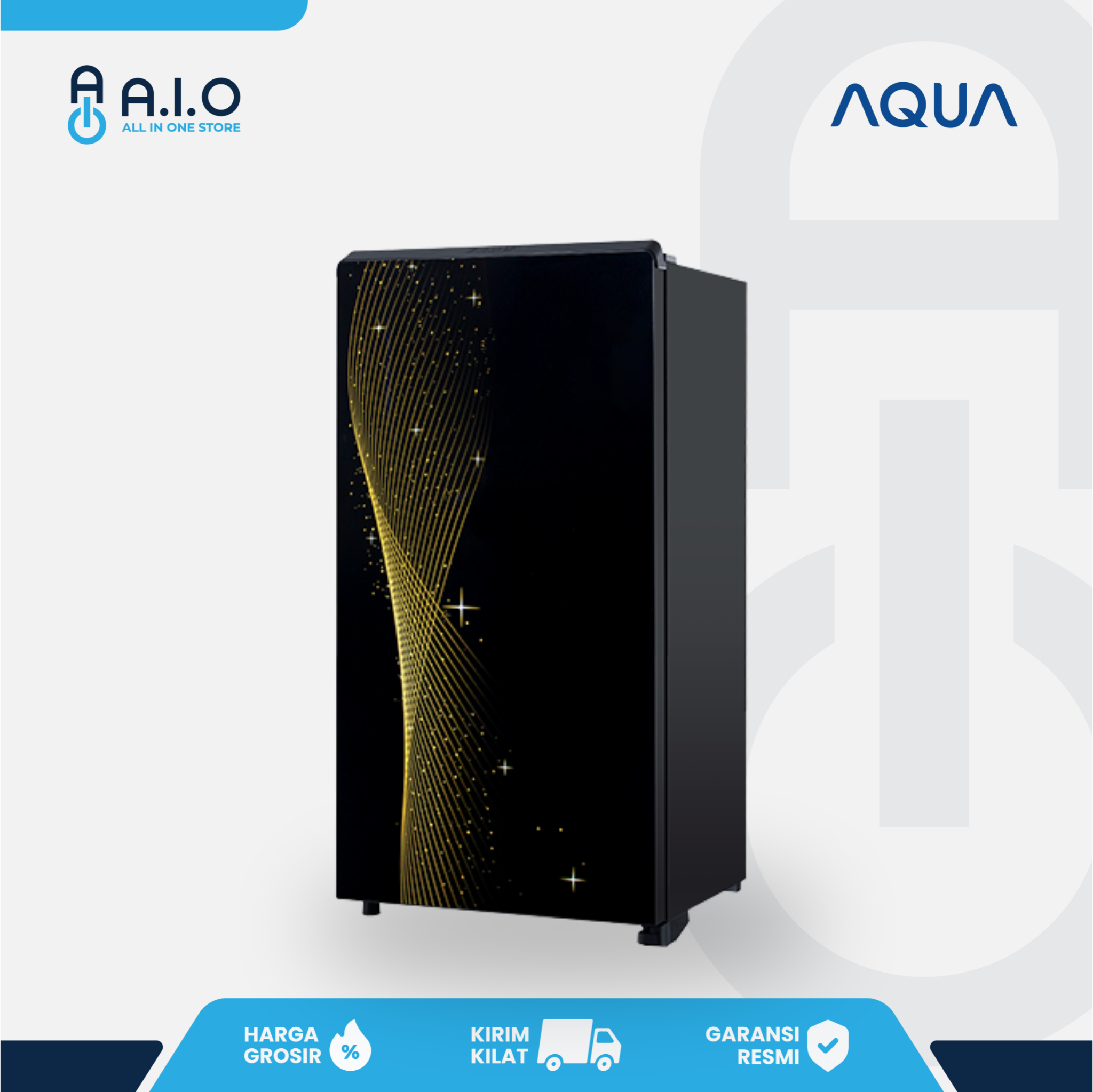 AQUA - KULKAS 1 PINTU 145 L - AQR D185(MSG) 3 AQUA - KULKAS 1 PINTU 145 L - AQR D185(MSG) - Gambar 2