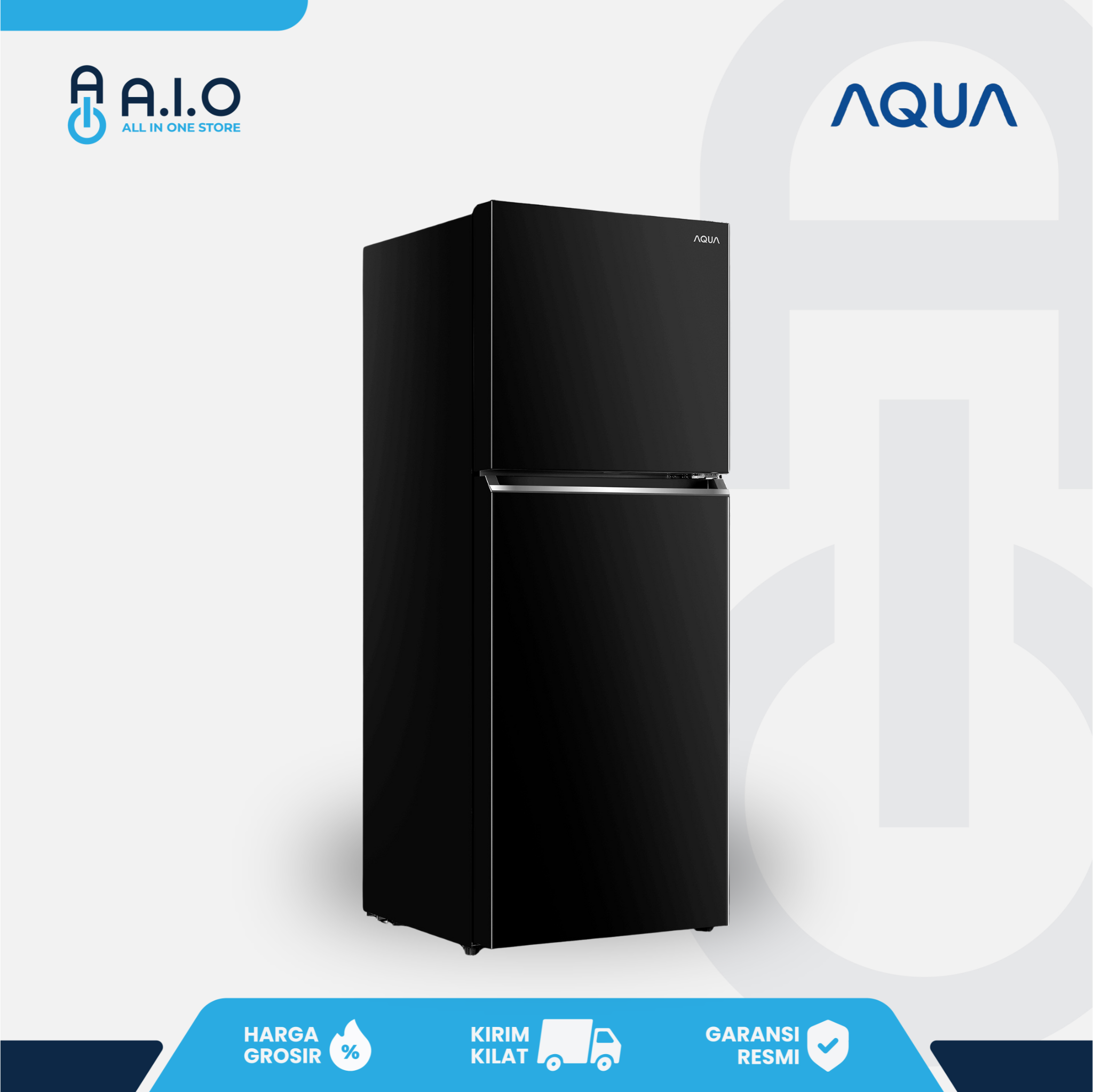AQUA - KULKAS 2 PINTU INVERTER 205 L - AQR-DTM265RAP(FB) 4 AQUA - KULKAS 2 PINTU INVERTER 205 L - AQR-DTM265RAP(FB) - Gambar 3