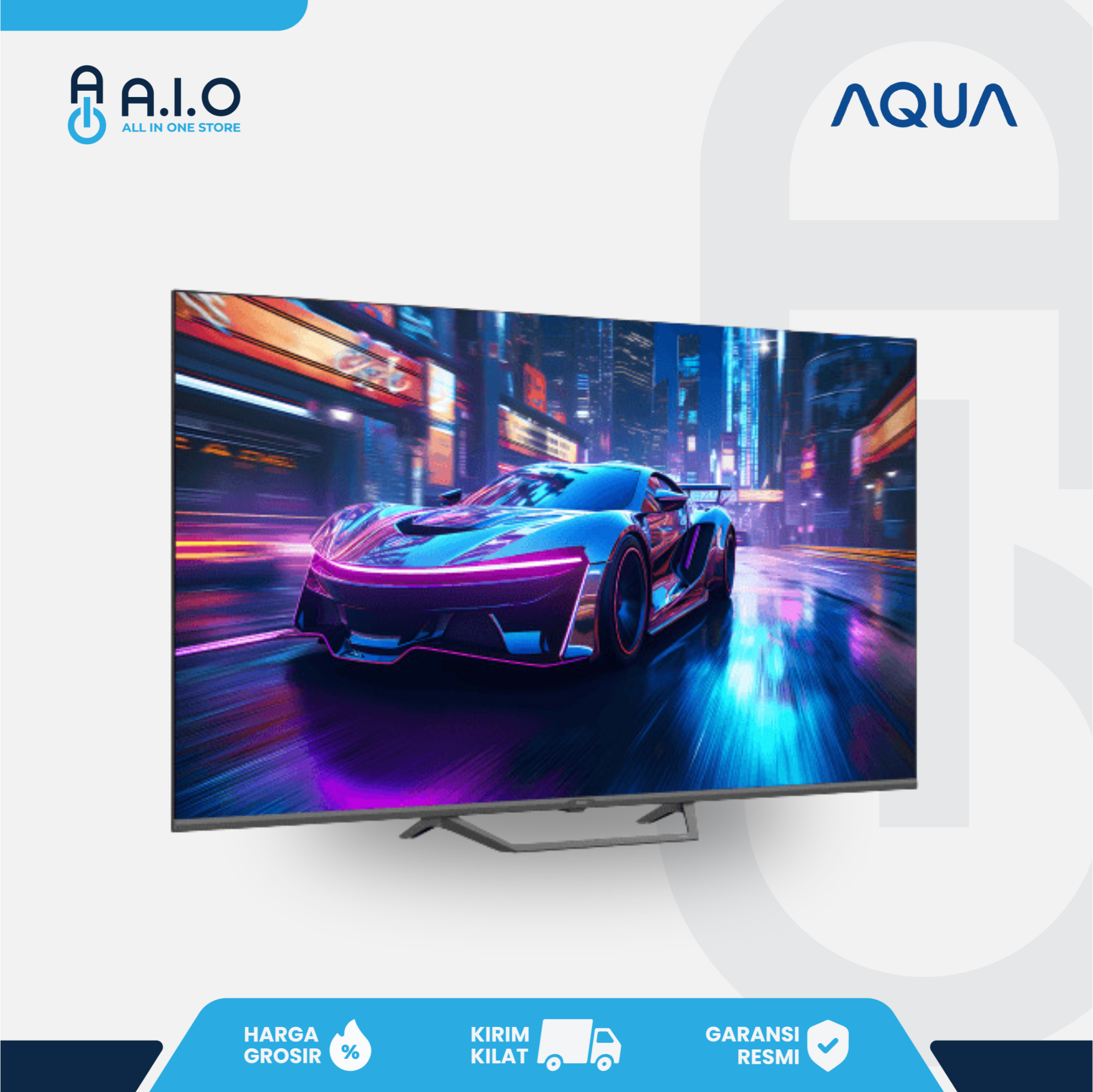 AQUA - TV GOOGLE 43" - AQT43S80EUX 4 AQUA - TV GOOGLE 43" - AQT43S80EUX - Gambar 3