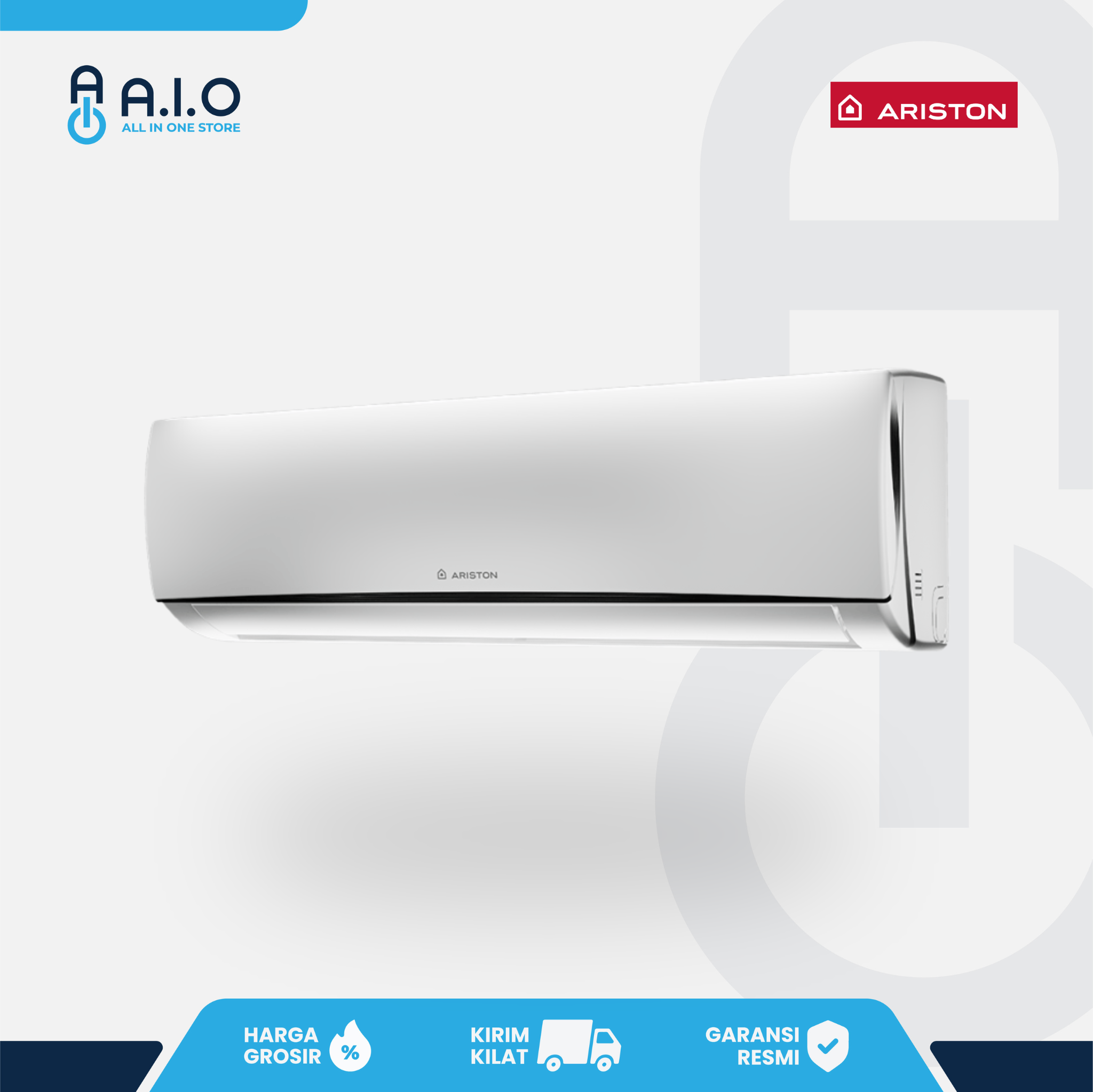 ARISTON - AC SPLIT STANDARD 1 PK - KIOS 9 (I) 3 ARISTON - AC SPLIT STANDARD 1 PK - KIOS 9 (I) - Gambar 2