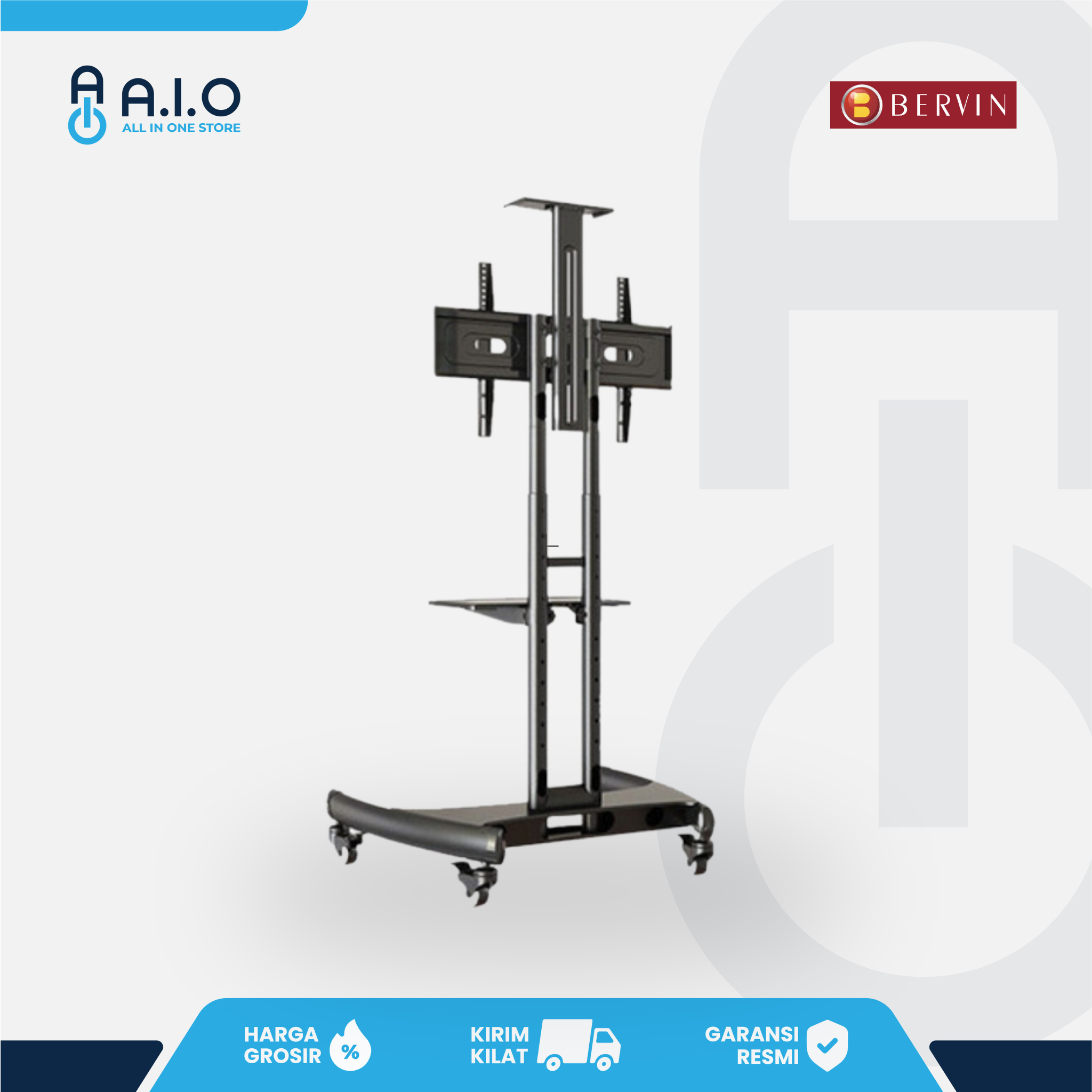 BERVIN - STAND TV BRACKET - BSCM 6080XL 3 BERVIN - STAND TV BRACKET - BSCM 6080XL - Gambar 2