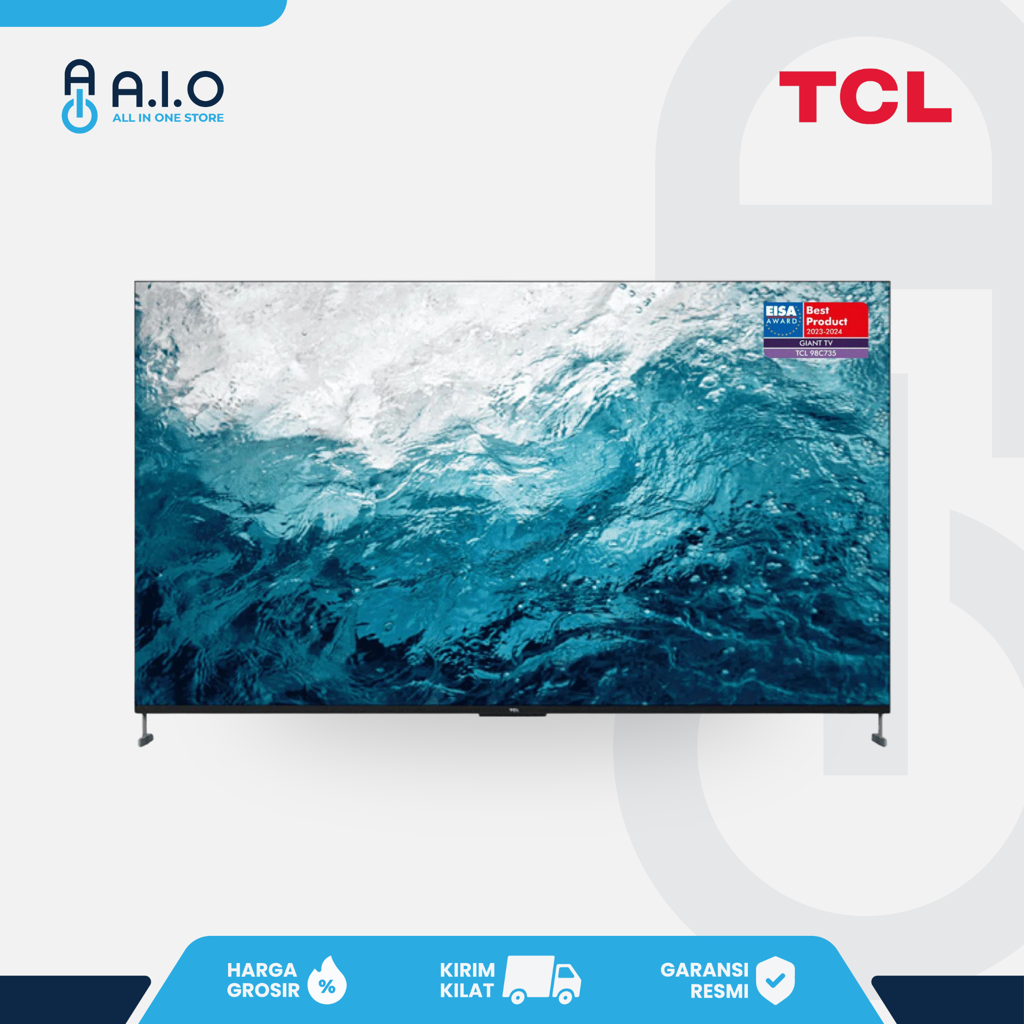TCL - TV GOOGLE 98" - 98C735 1 98C735 Front
