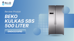 BEKO KULKAS SBS 500 LITER GN04331XPID