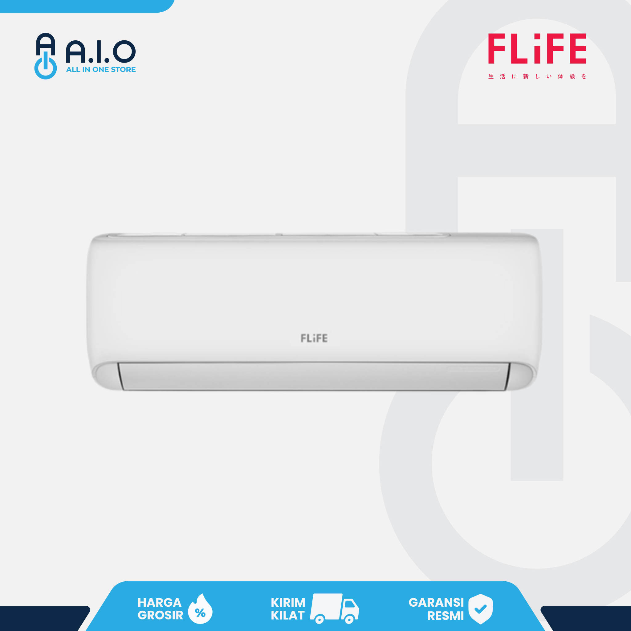 FLIFE - AC SPLIT LOW WATT 0.5 PK - FAC-05FCOO 1 FAC-05FCOO