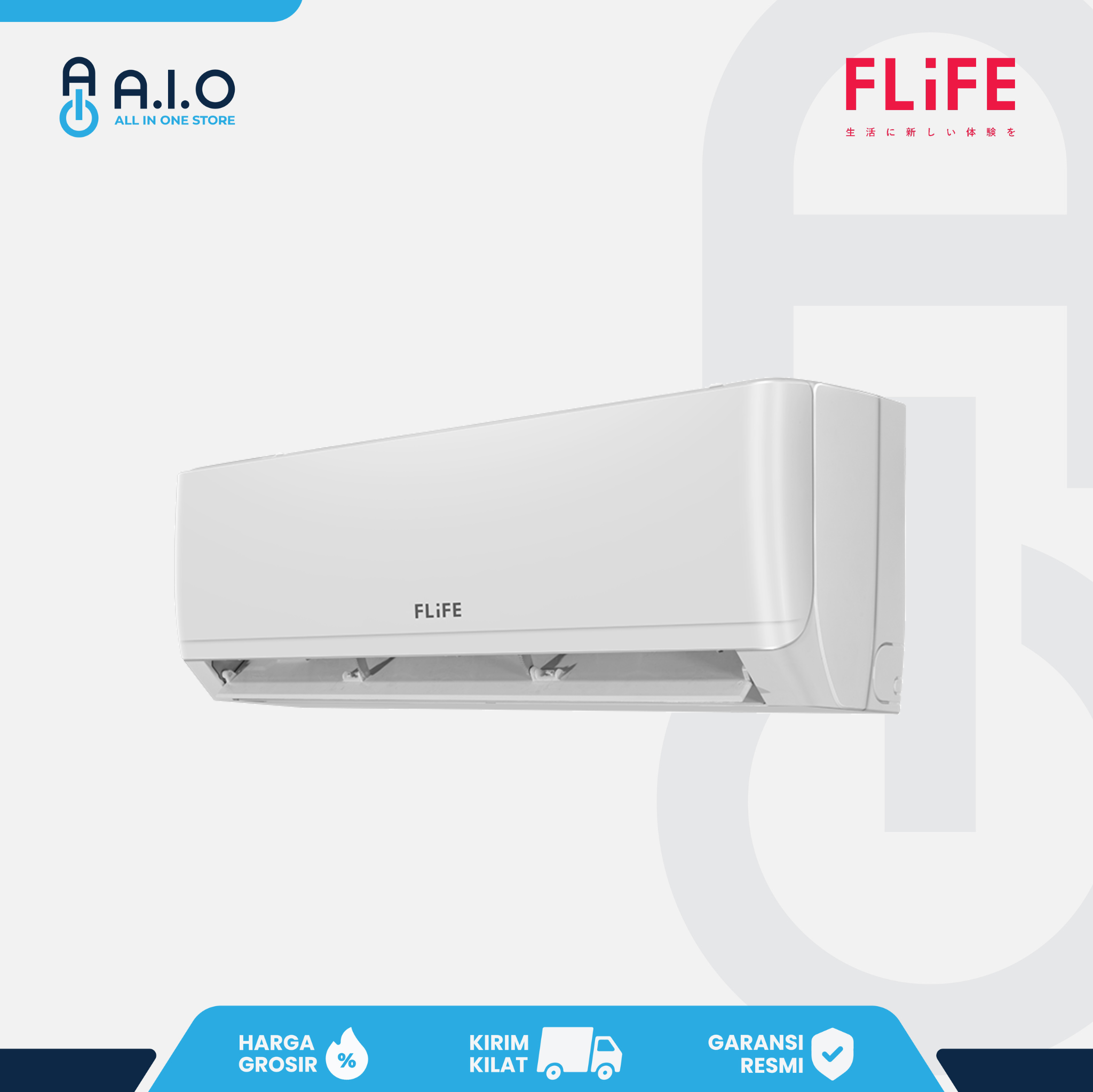FLIFE - AC SPLIT STANDARD 0.5 PK - FAC 05FM002 (I) 3 FLIFE - AC SPLIT STANDARD 0.5 PK - FAC 05FM002 (I) - Gambar 2