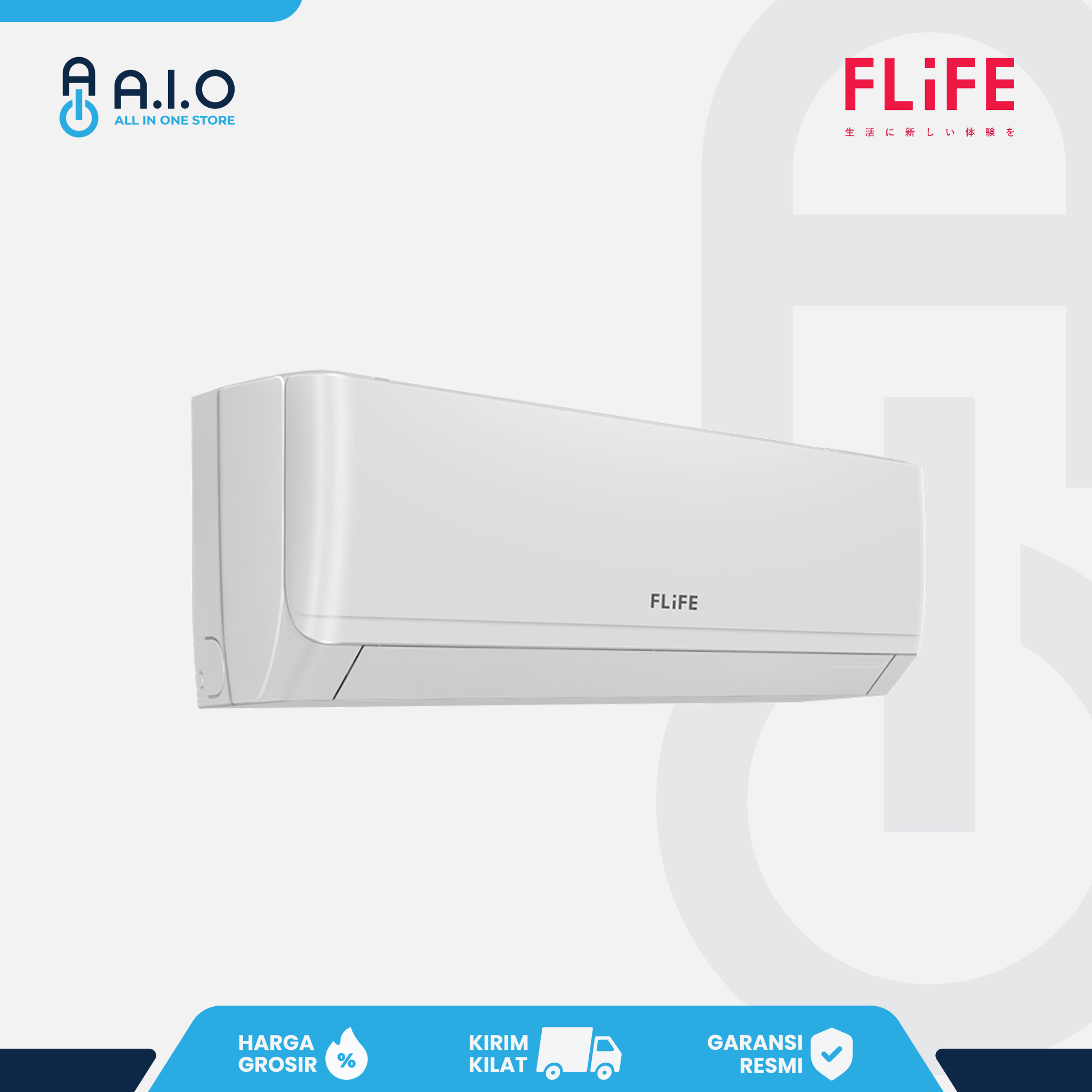 FLIFE - AC SPLIT STANDARD 0.5 PK - FAC 05FM002 (I) 4 FLIFE - AC SPLIT STANDARD 0.5 PK - FAC 05FM002 (I) - Gambar 3