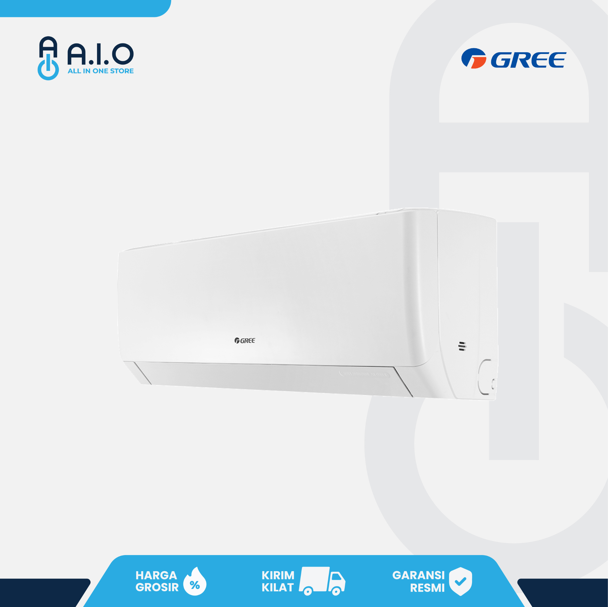 GREE - AC INVERTER G+ 1 PK - GWC-09F5S 3 GREE - AC INVERTER G+ 1 PK - GWC-09F5S - Gambar 2