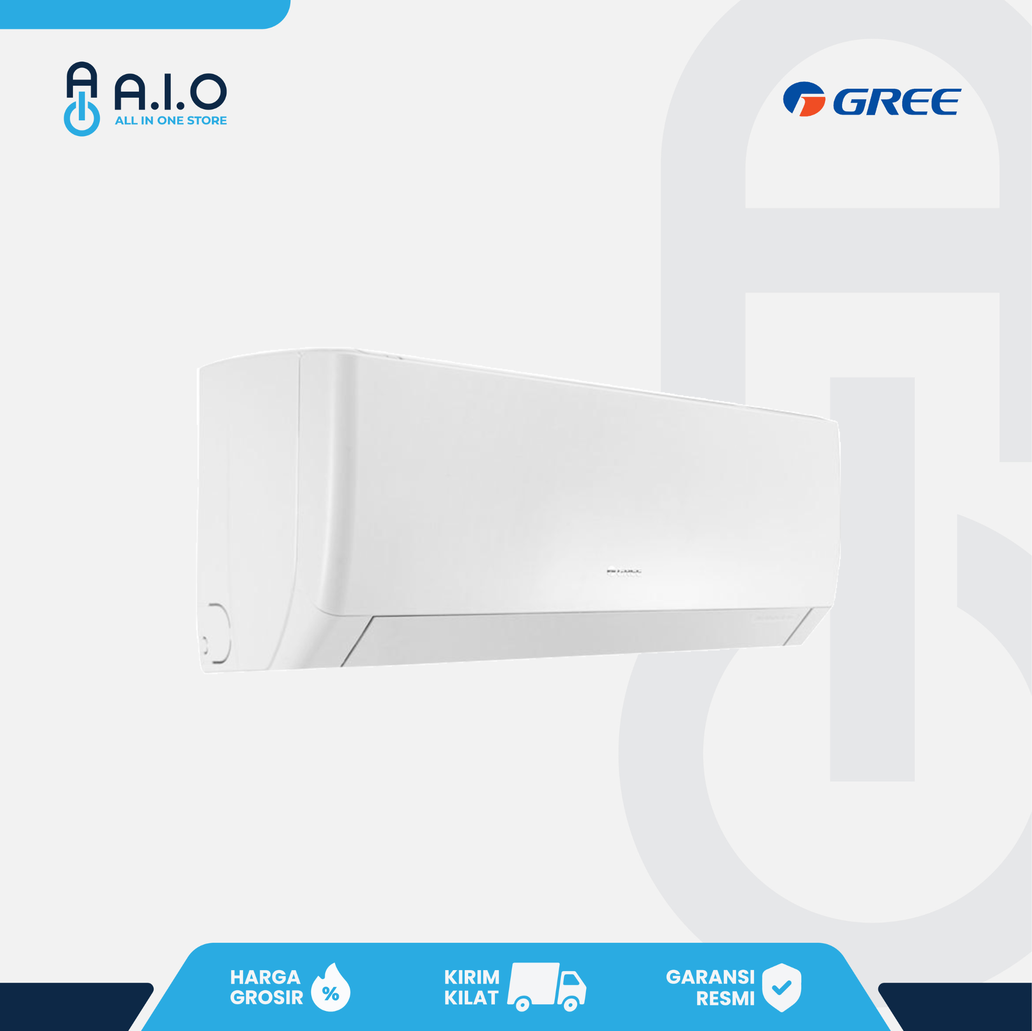 GREE - AC SPLIT STANDARD 1.5 PK - GWC 12MOO5S 4 GREE - AC SPLIT STANDARD 1.5 PK - GWC 12MOO5S - Gambar 3