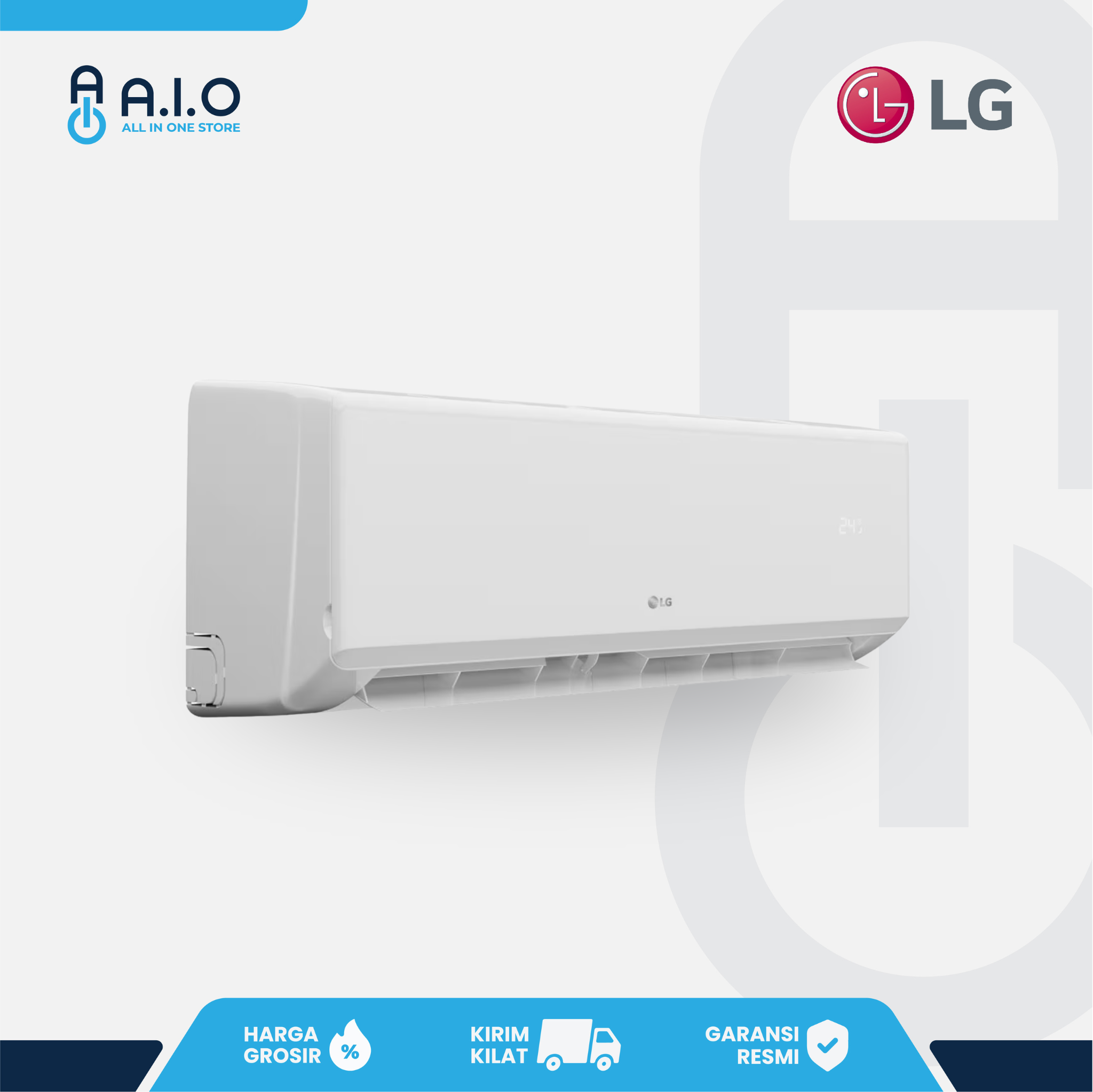 LG - AC SPLIT STANDARD 0.5 PK - H05TN4 4 LG - AC SPLIT STANDARD 0.5 PK - H05TN4 - Gambar 3