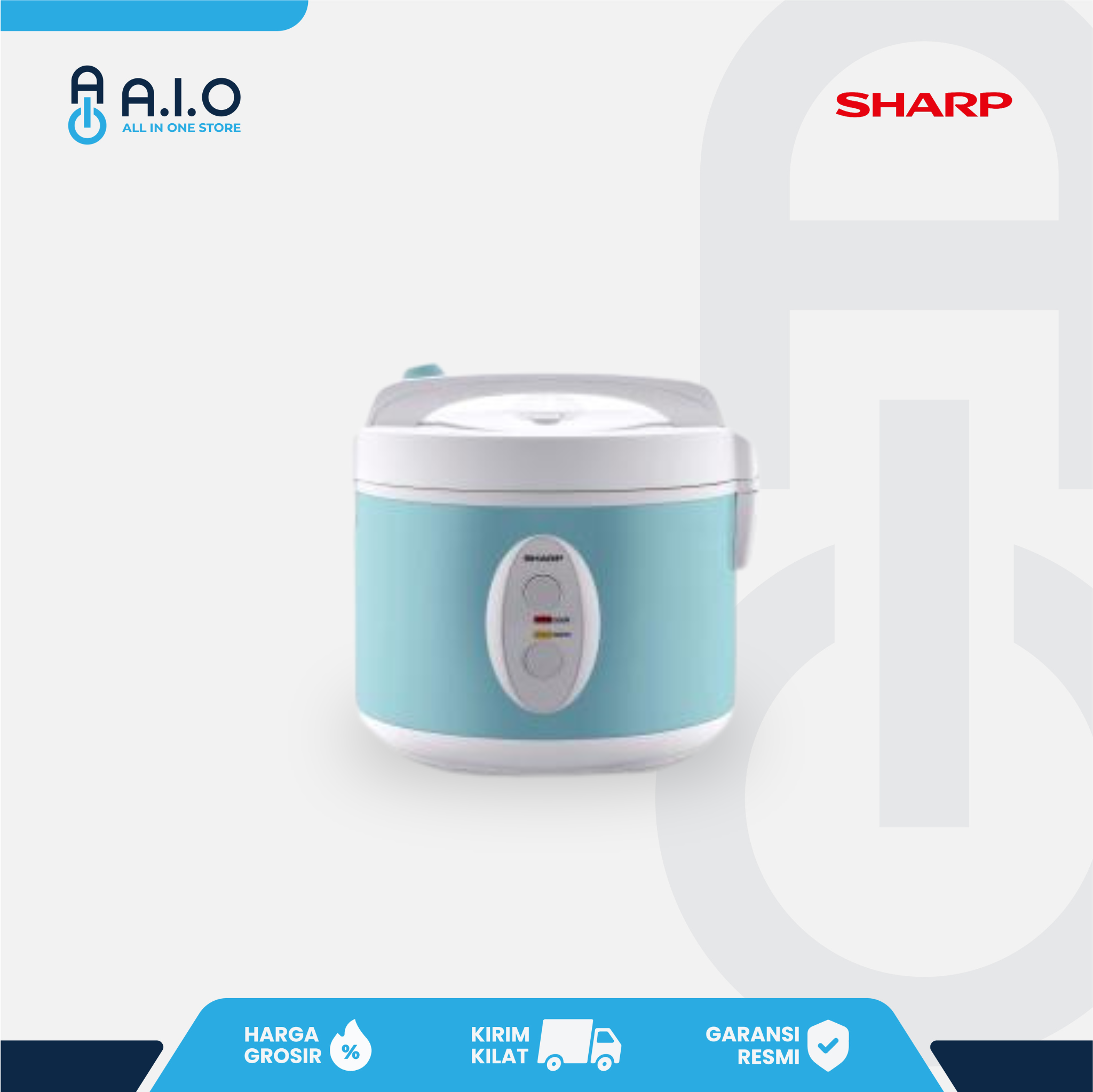 SHARP - RICE COOKER 1.8 L - KS G18MP BL 1 KS G18MP BL Front