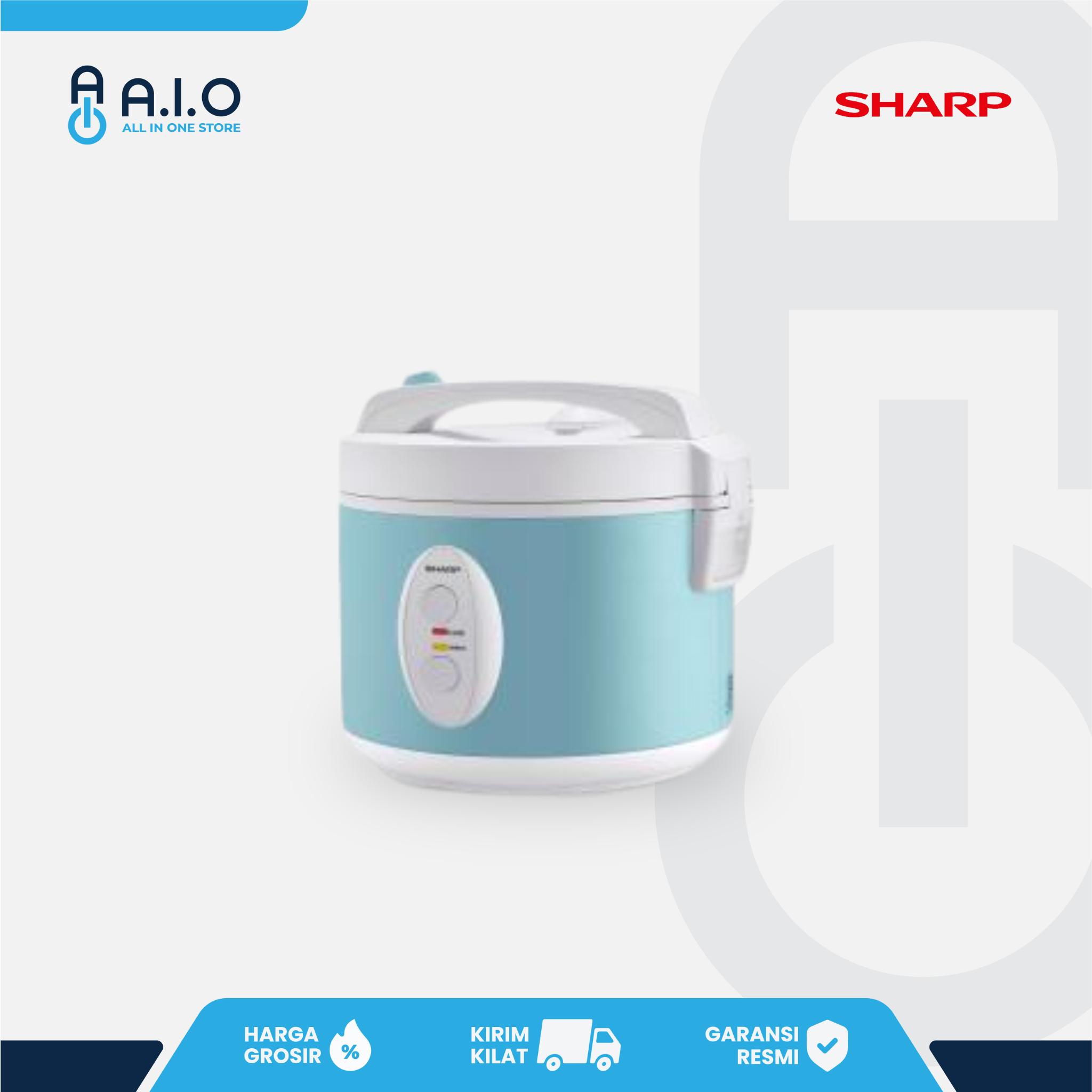 SHARP - RICE COOKER 1.8 L - KS G18MP BL 3 SHARP - RICE COOKER 1.8 L - KS G18MP BL - Gambar 2