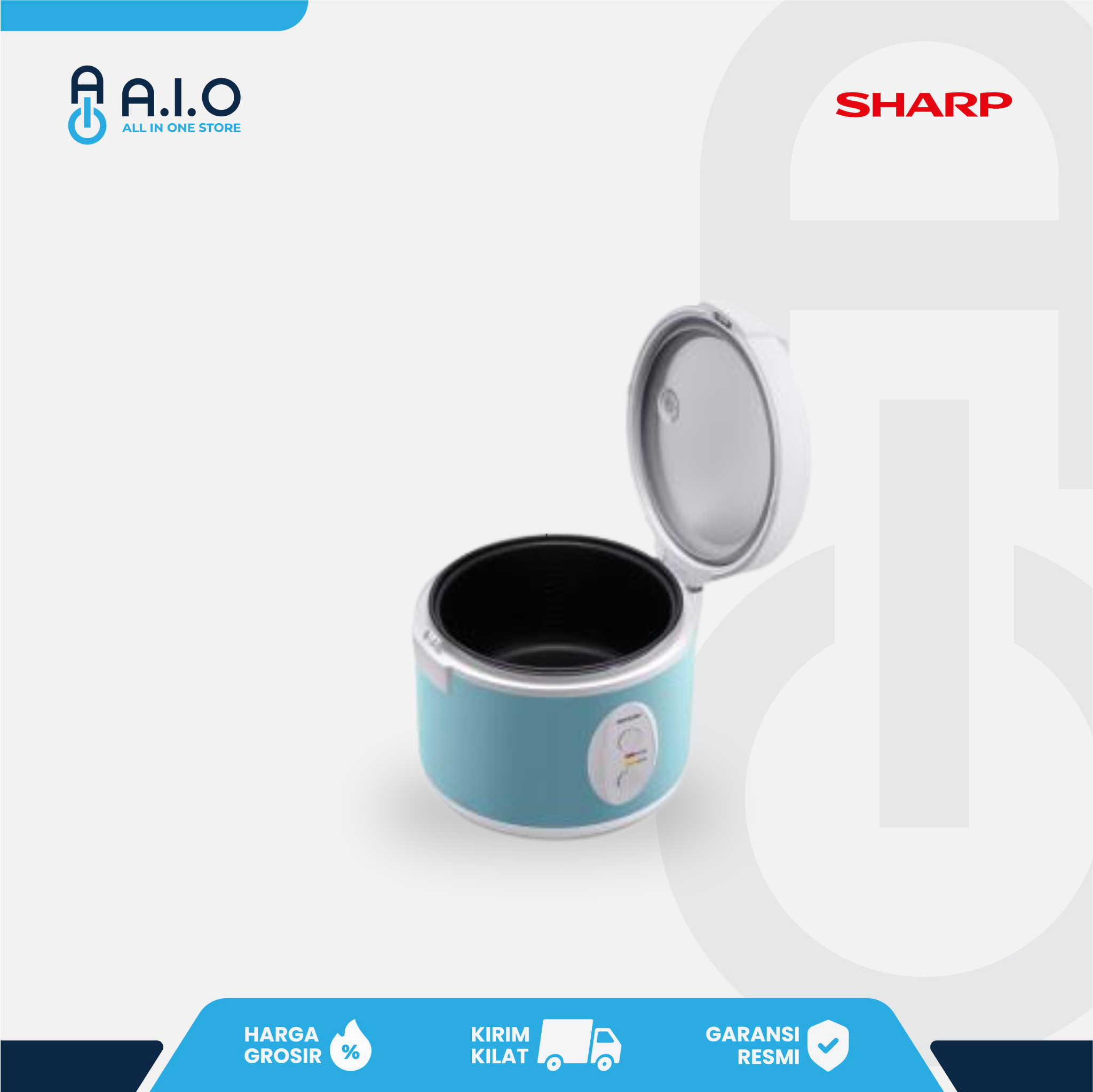 SHARP - RICE COOKER 1.8 L - KS G18MP BL 6 SHARP - RICE COOKER 1.8 L - KS G18MP BL - Gambar 5