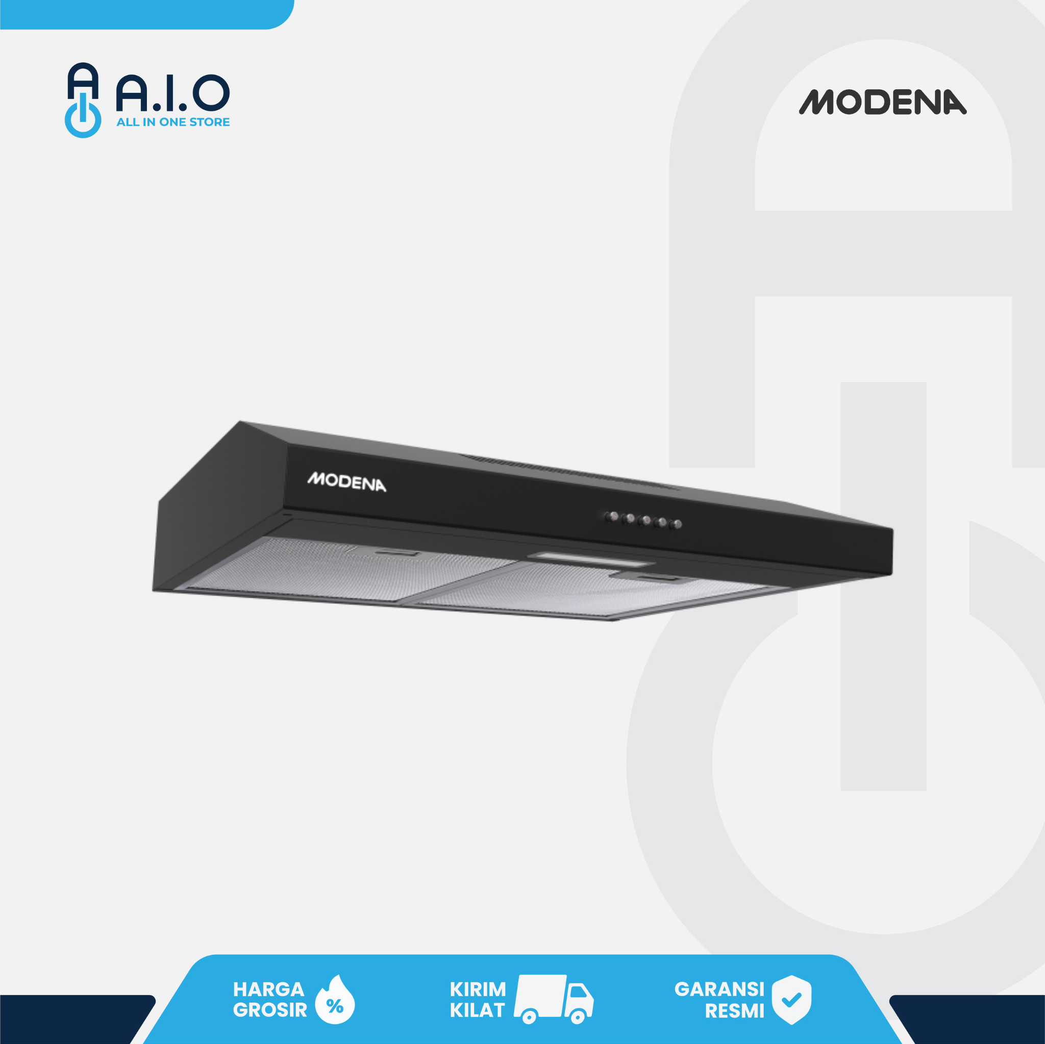MODENA - COOKER HOOD - PX 0711 DBBK 4 MODENA - COOKER HOOD - PX 0711 DBBK - Gambar 3