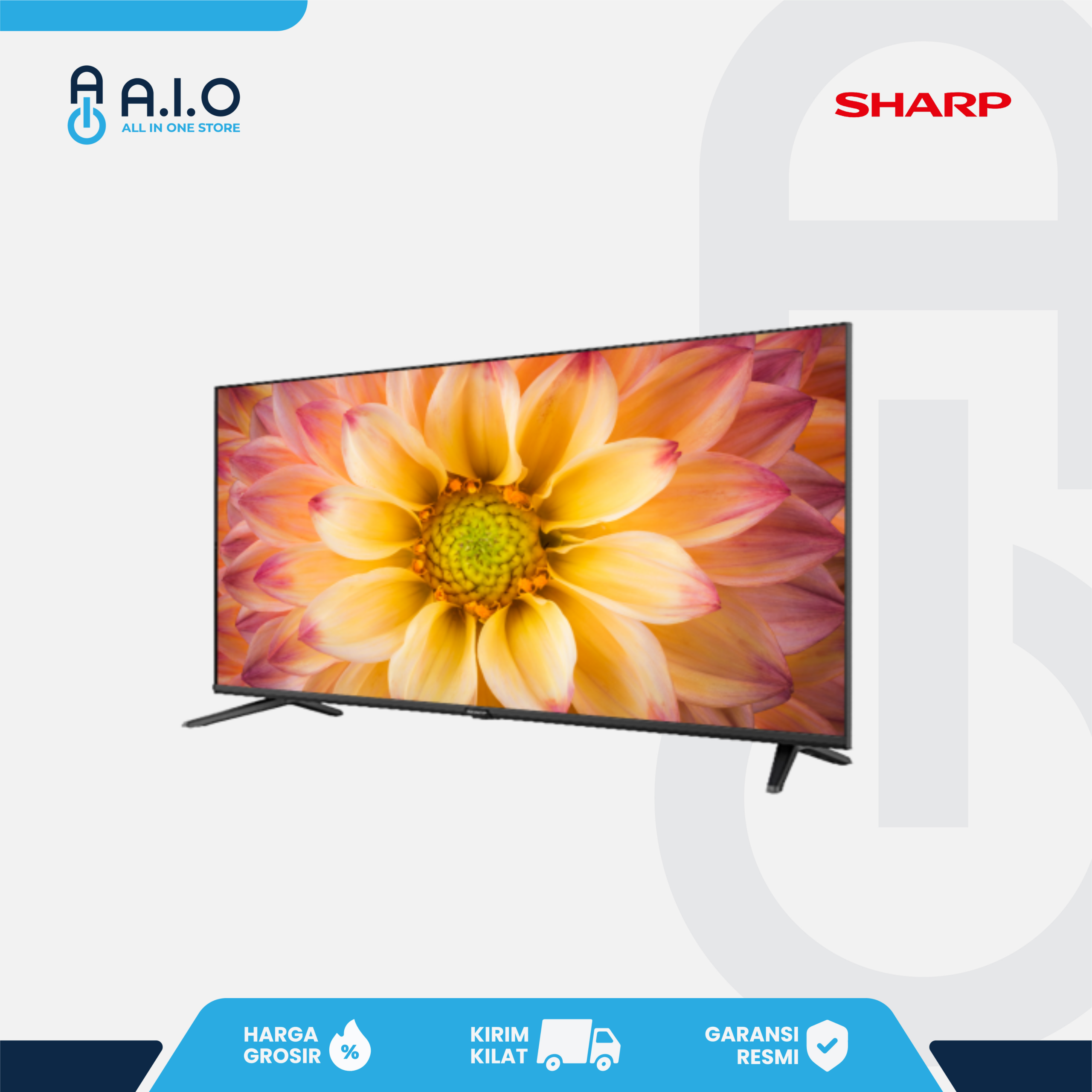 SHARP - TV GOOGLE 43 " - 2T C43GH3000I 3 SHARP - TV GOOGLE 43 " - 2T C43GH3000I - Gambar 2