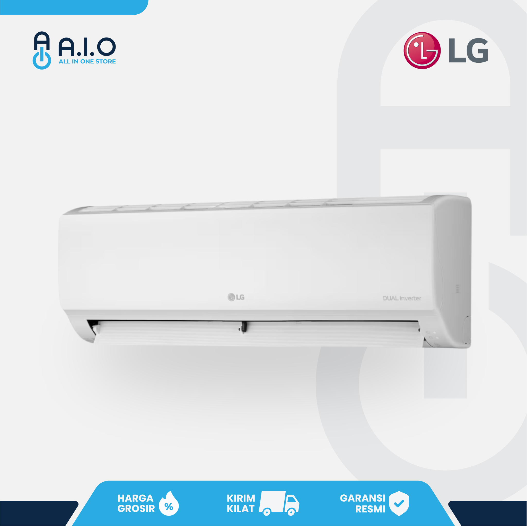 LG - AC SPLIT INVERTER 0.5 PK - T05EV5 3 LG - AC SPLIT INVERTER 0.5 PK - T05EV5 - Gambar 2