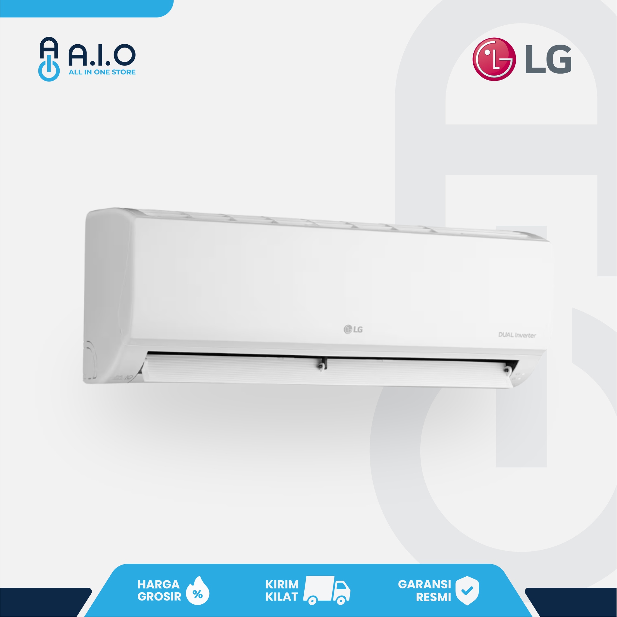 LG - AC SPLIT INVERTER 0.5 PK - T05EV5 4 LG - AC SPLIT INVERTER 0.5 PK - T05EV5 - Gambar 3