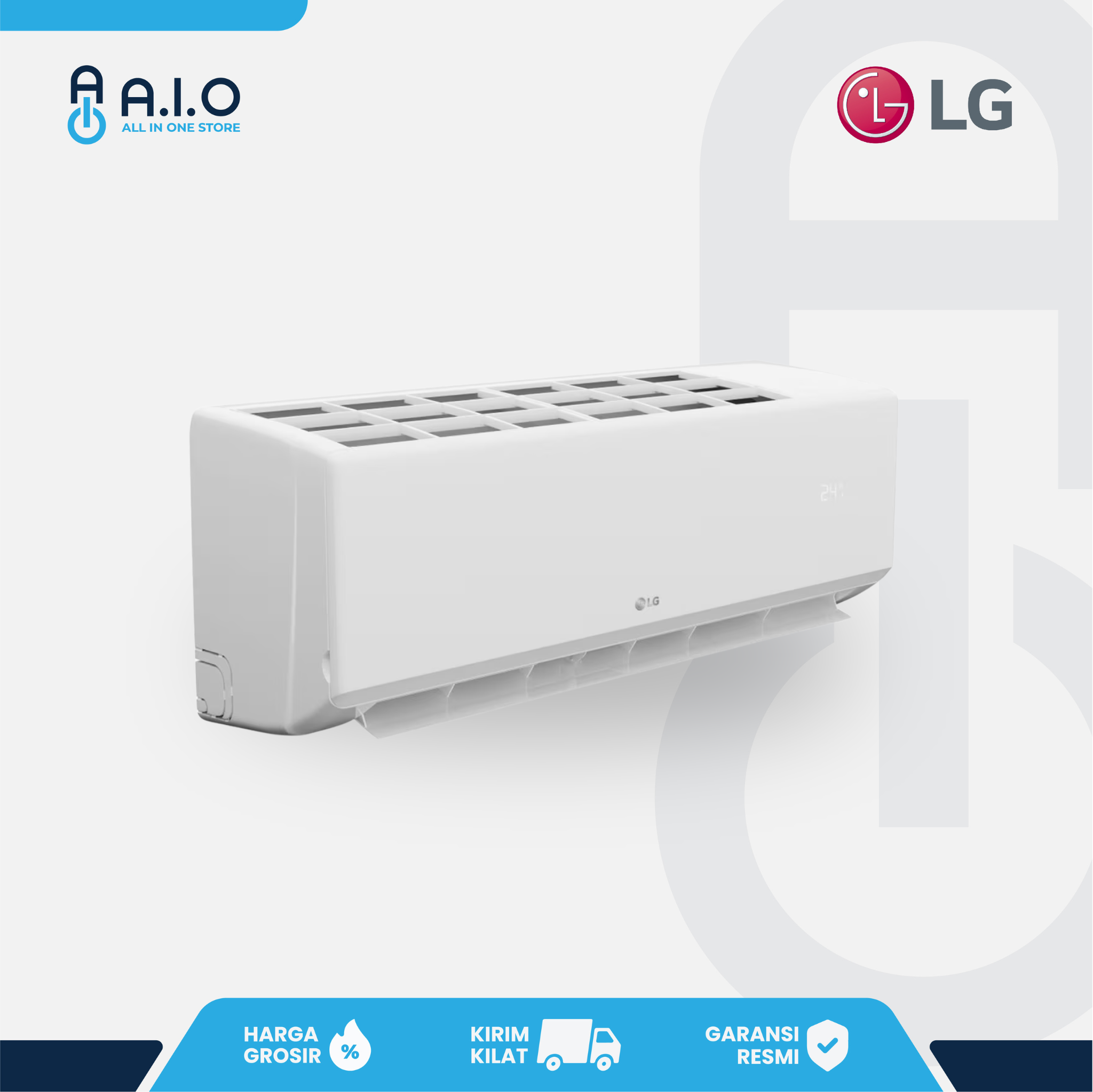 LG - AC SPLIT STANDARD 0.5 PK - H05TN4 5 LG - AC SPLIT STANDARD 0.5 PK - H05TN4 - Gambar 4