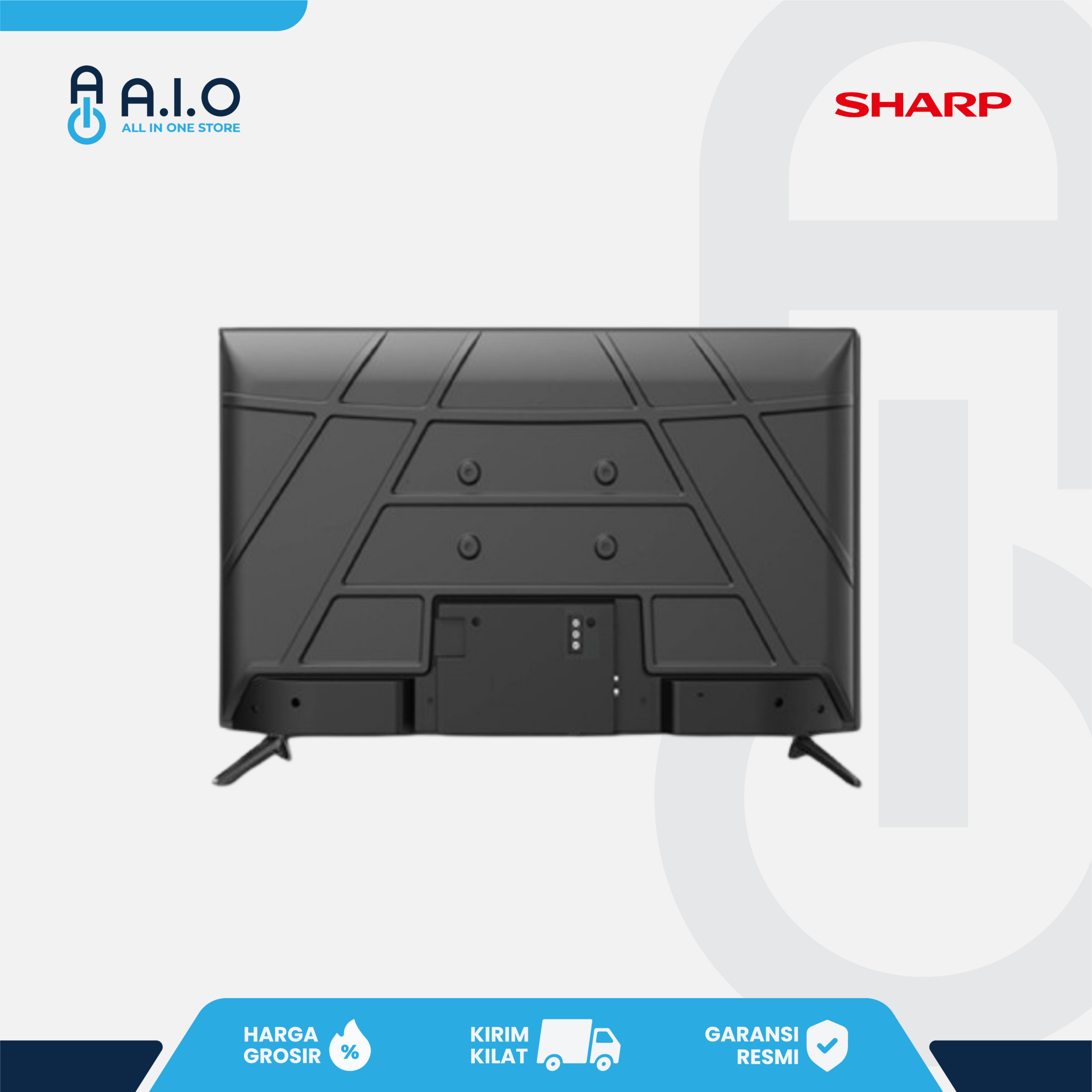 SHARP - TV GOOGLE 43 " - 2T C43GH3000I 4 SHARP - TV GOOGLE 43 " - 2T C43GH3000I - Gambar 3