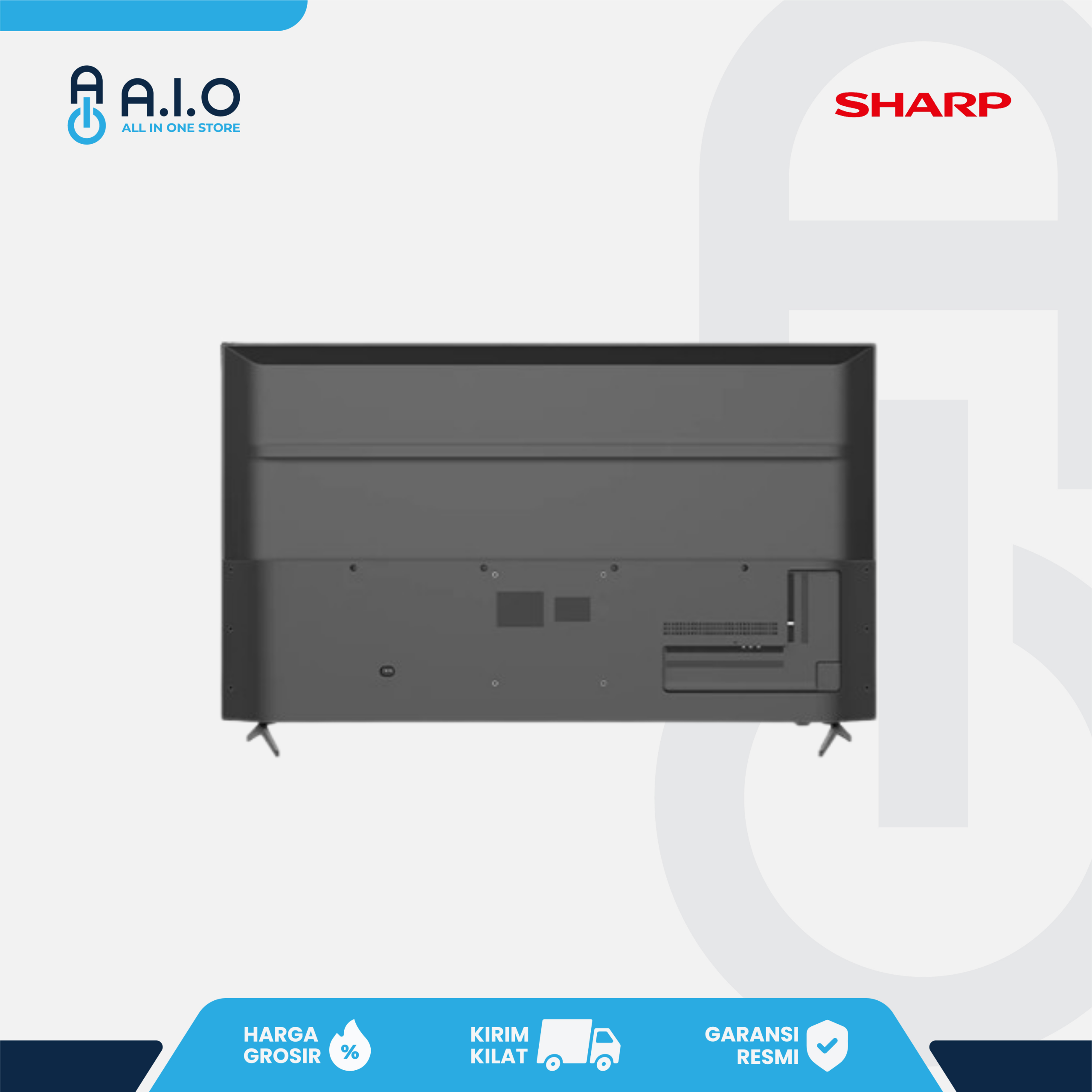 SHARP - TV GOOGLE 55" - 4T C55FJ1I 4 4T-C55FJ1I