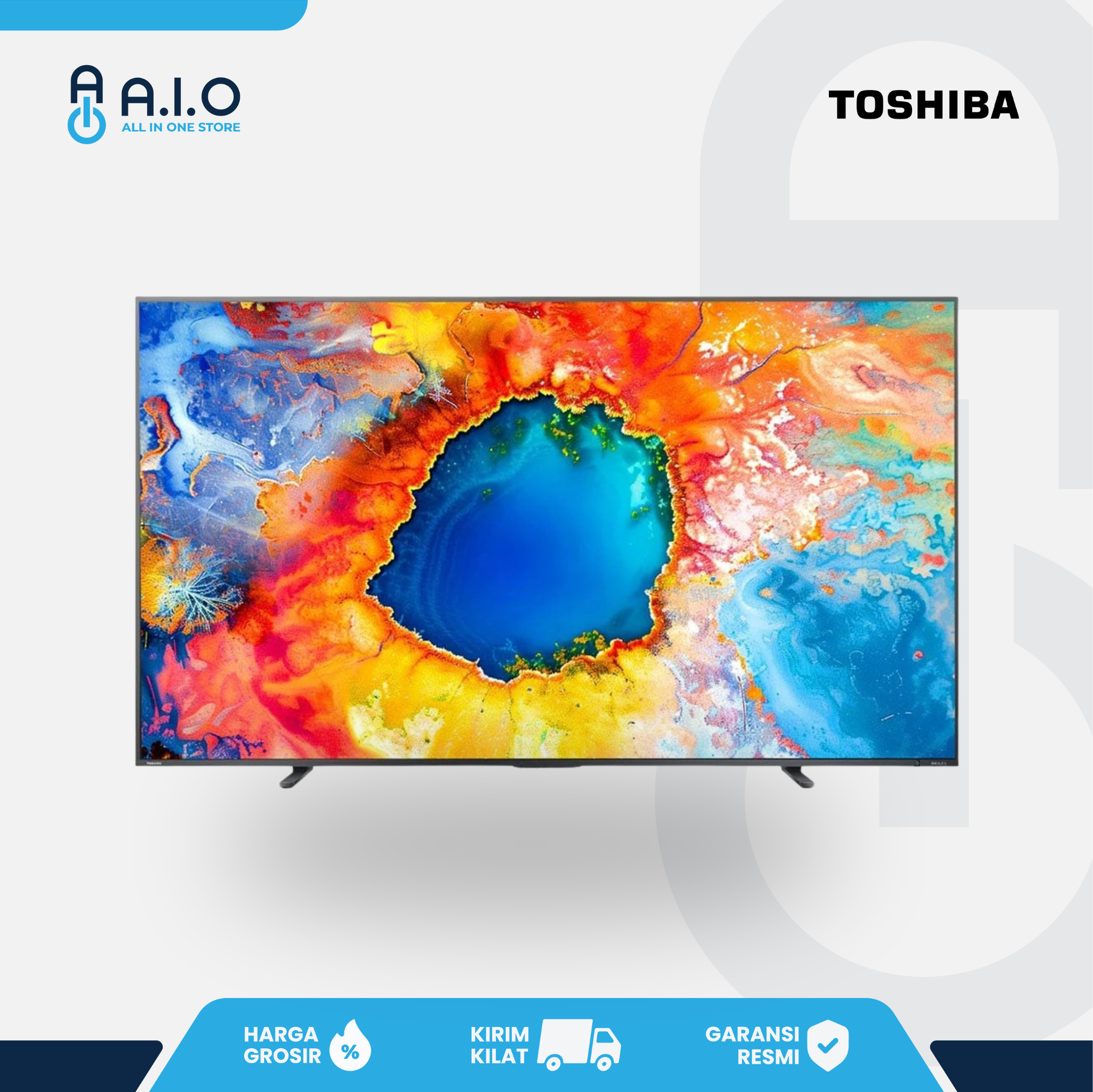 TOSHIBA TVMI - QLED SMART TV 43 - 43M450NP
