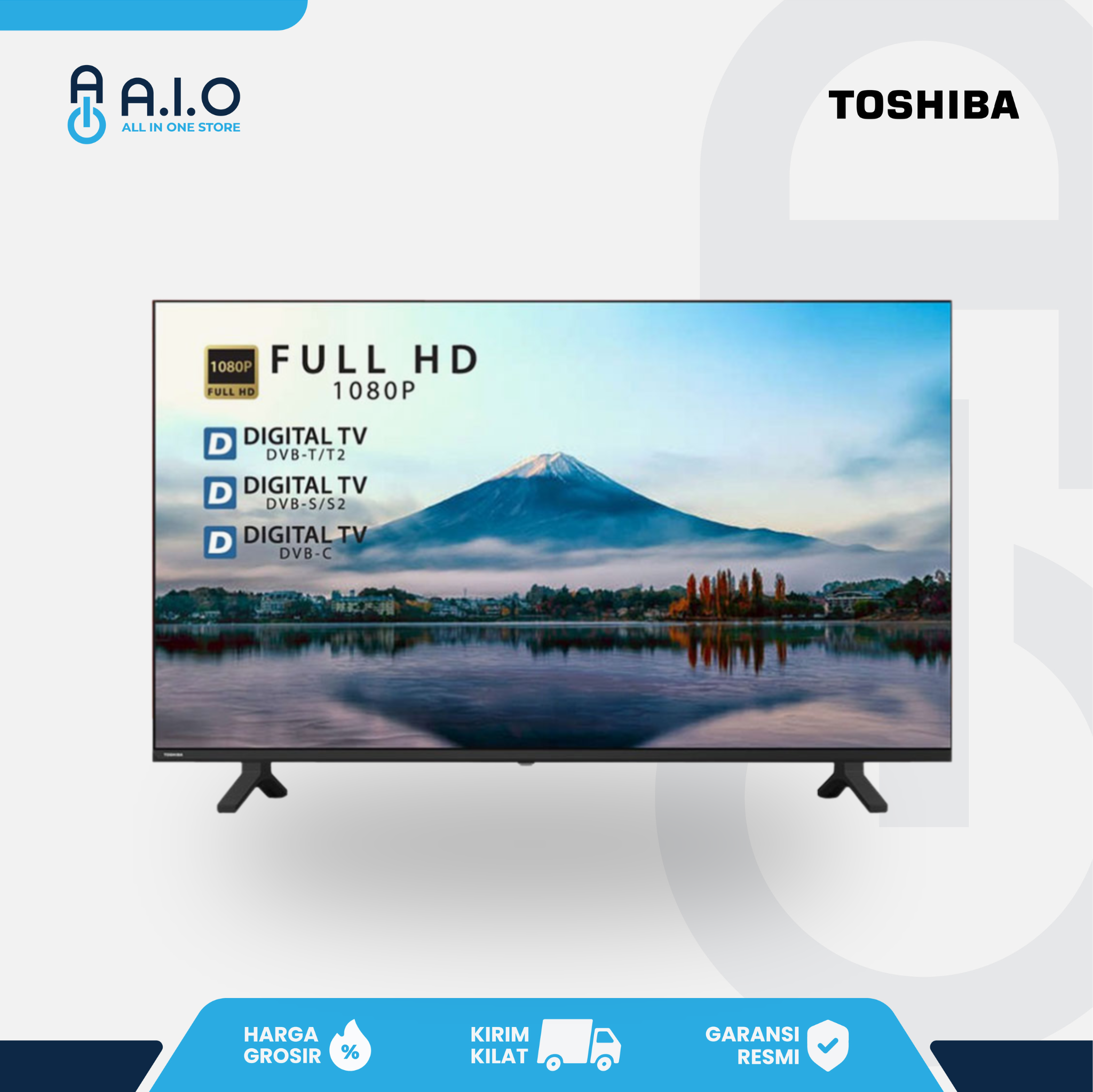 TOSHIBA TVMI - TV DIGITAL 43" - 43S25KP