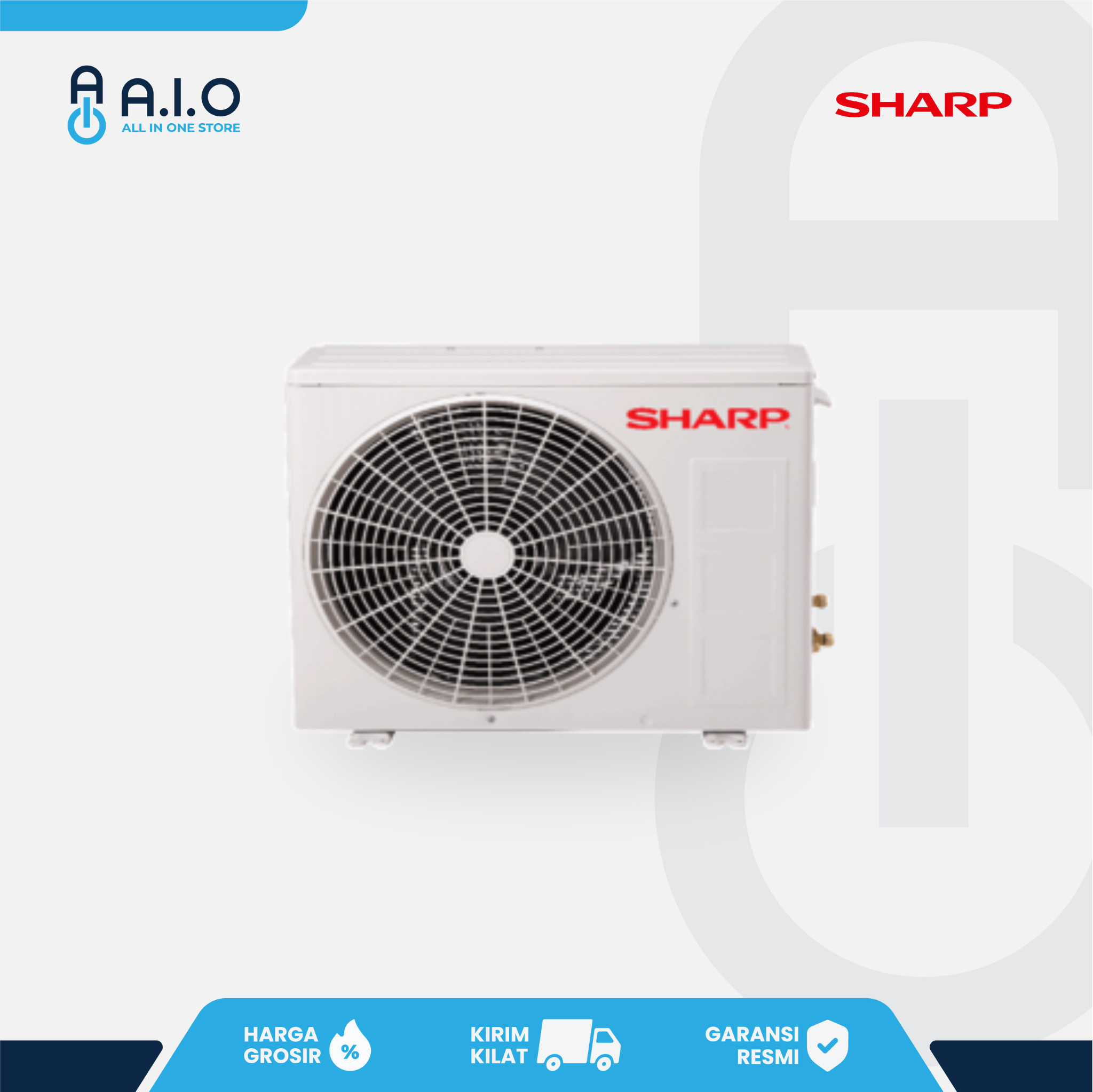 SHARP - AC SPLIT STANDARD 0.5 PK - AH A5ZCY (O)