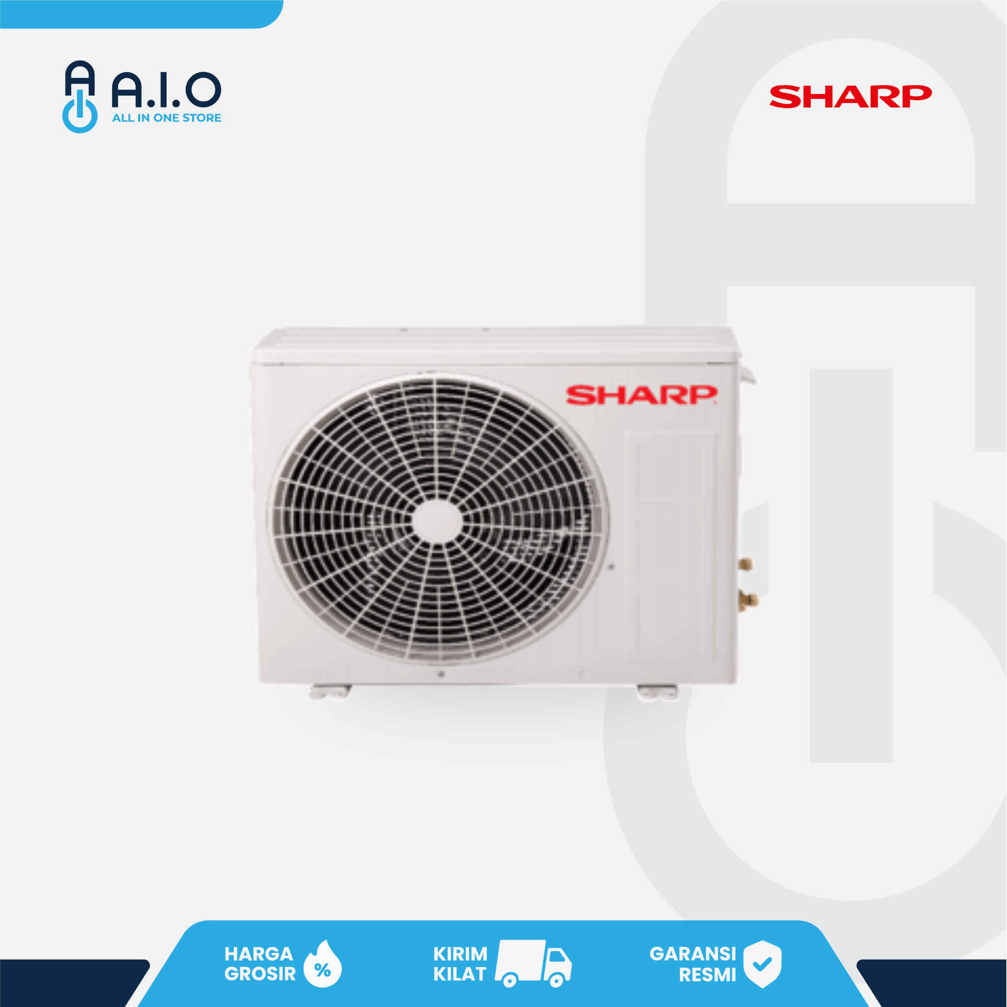 SHARP - AC SPLIT STANDARD 1 PK - AH A9ZCY (O)