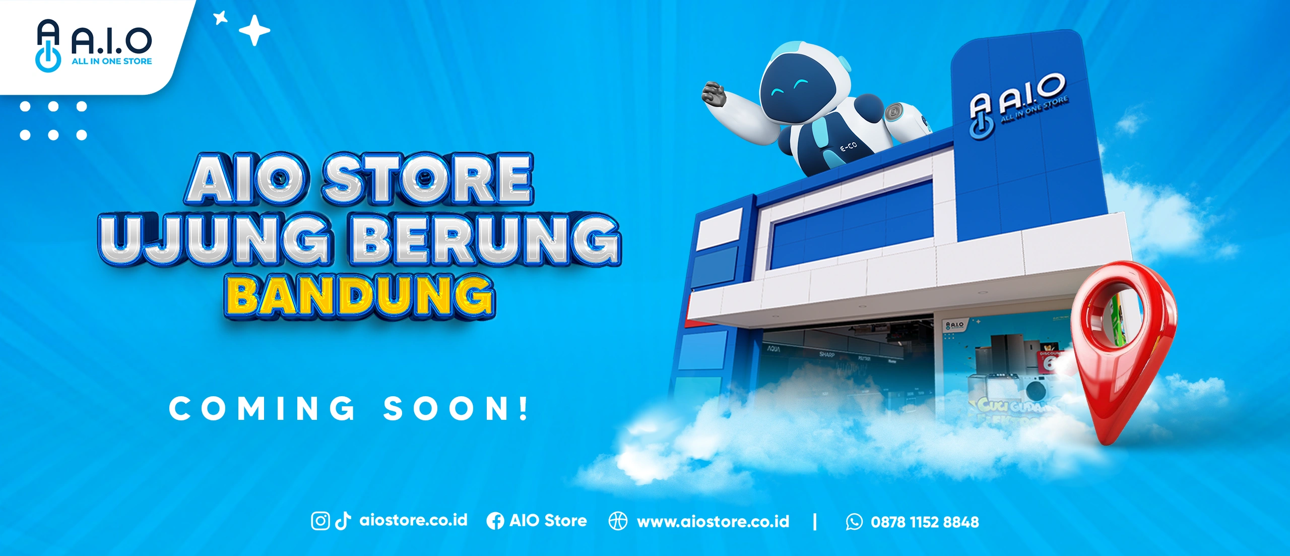 AIO UBER Coming Soon Website Banner