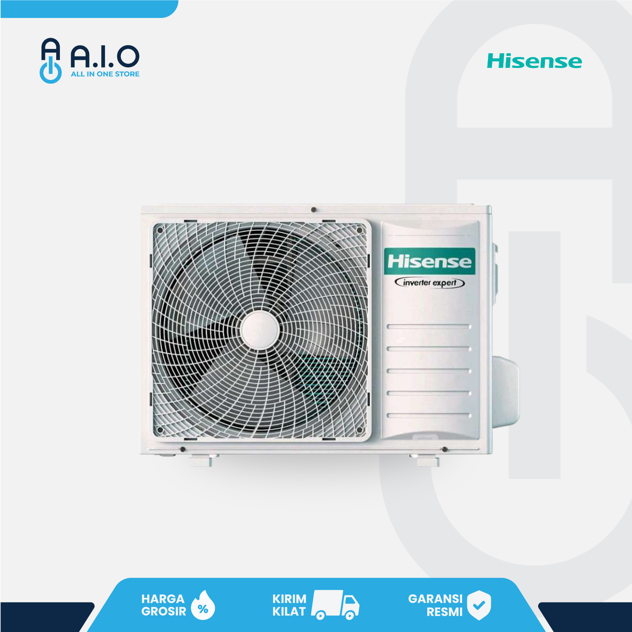 HISENSE - AC SPLIT STANDARD 0.5 PK - AN05CDG (O)