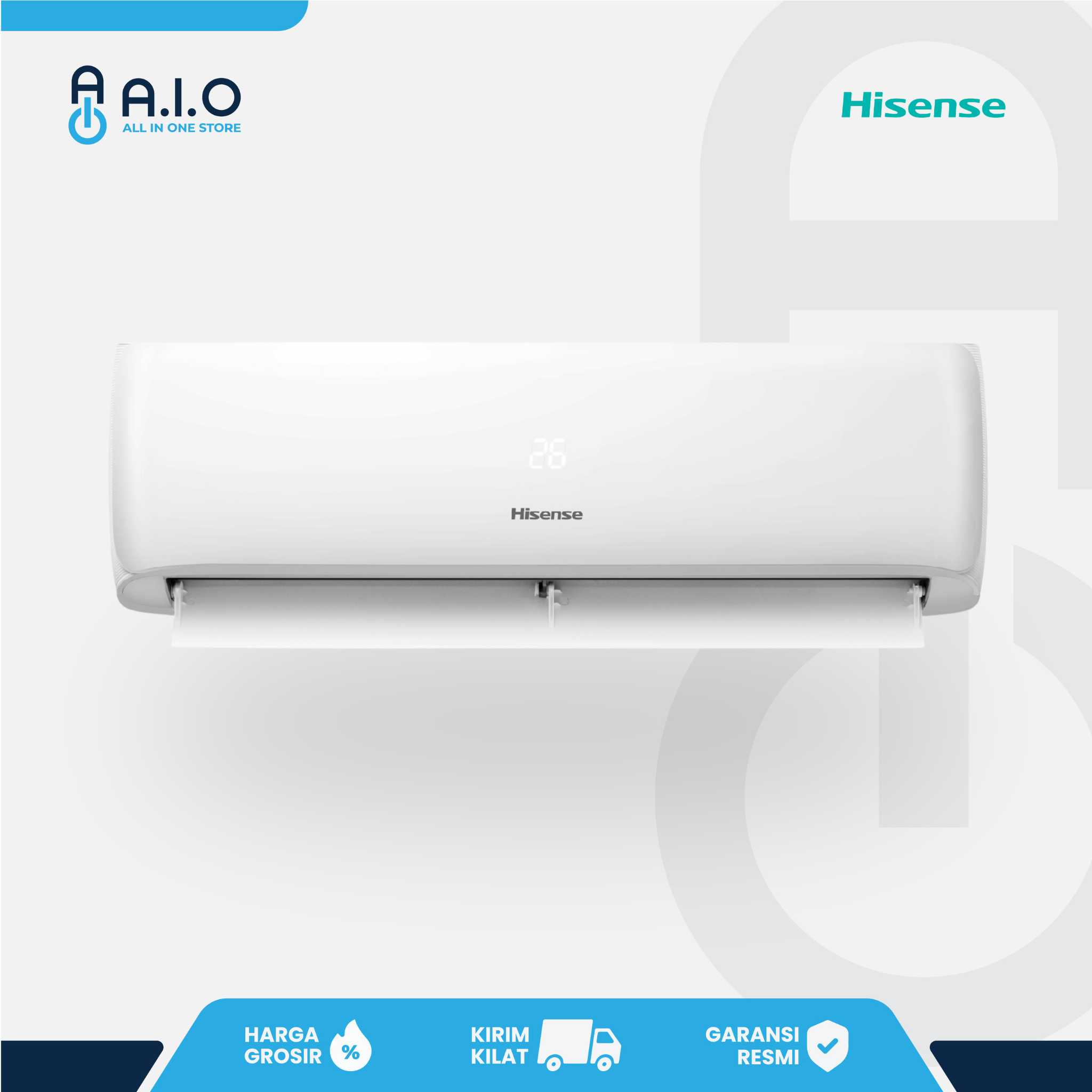 HISENSE - AC SPLIT STANDARD 0.5 PK - AN05CFG (I)