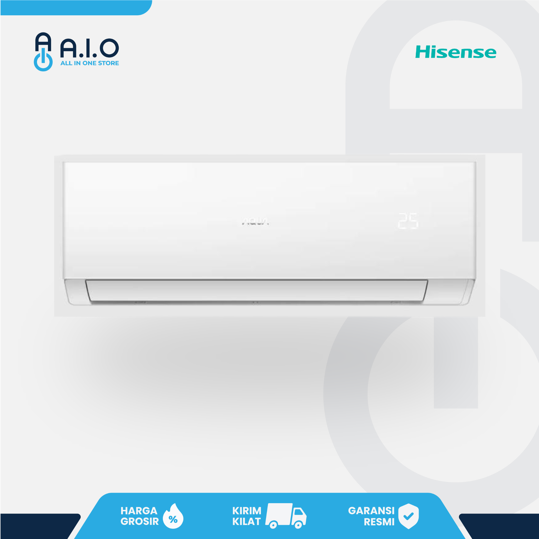 HISENSE - AC SPLIT STANDARD 1.5 PK - AN12CDG (I)