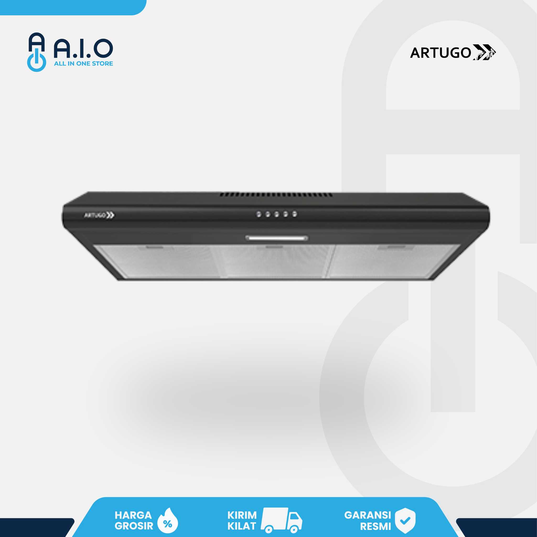 ARTUGO - COOKER HOOD - AX 9122SB