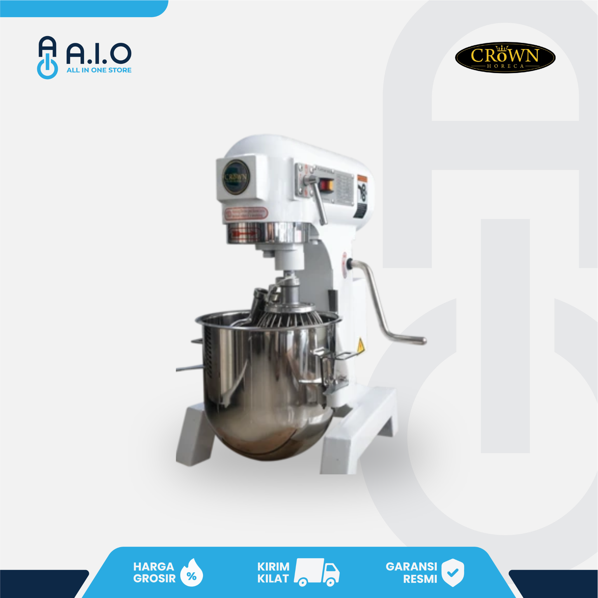 CROWN - PLANETARY MIXER 15 L - B15