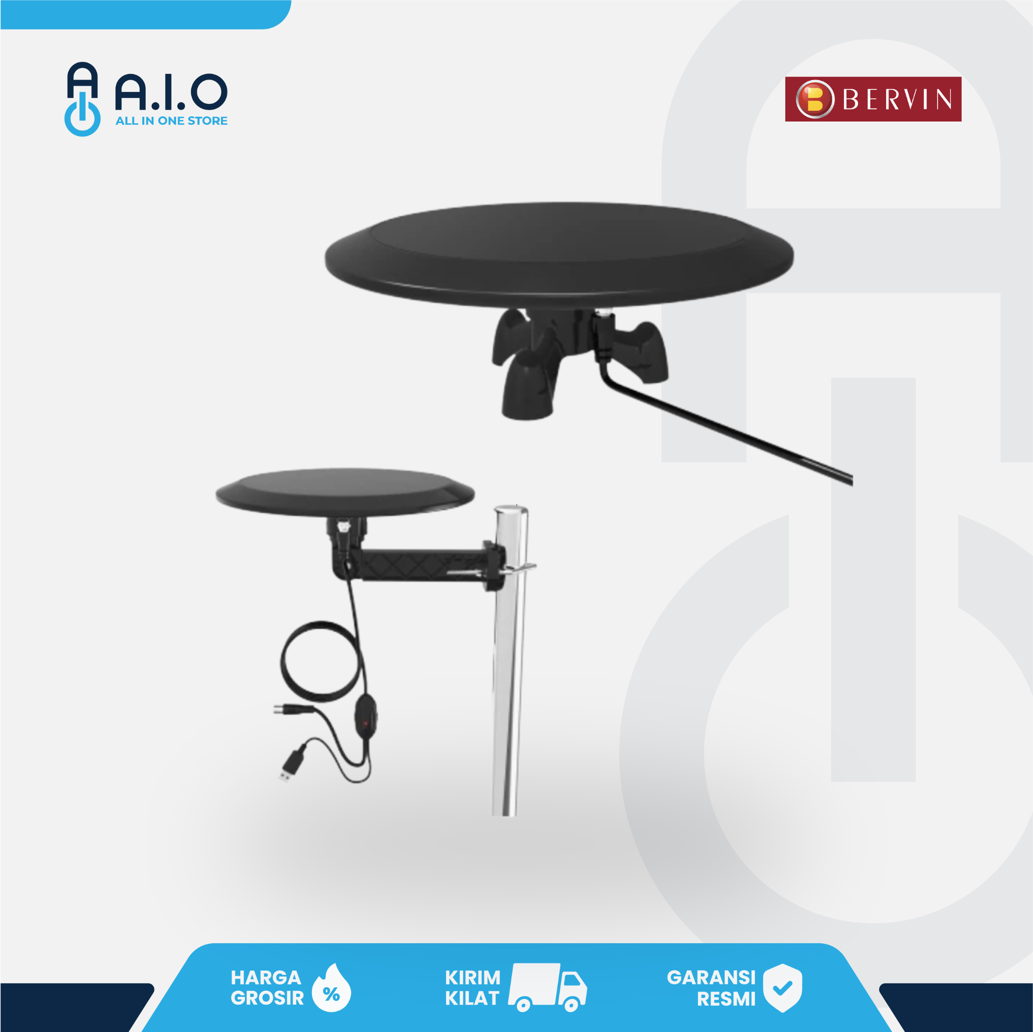 BERVIN - PARABOLA DIGITAL HDTV - BDAH 1190