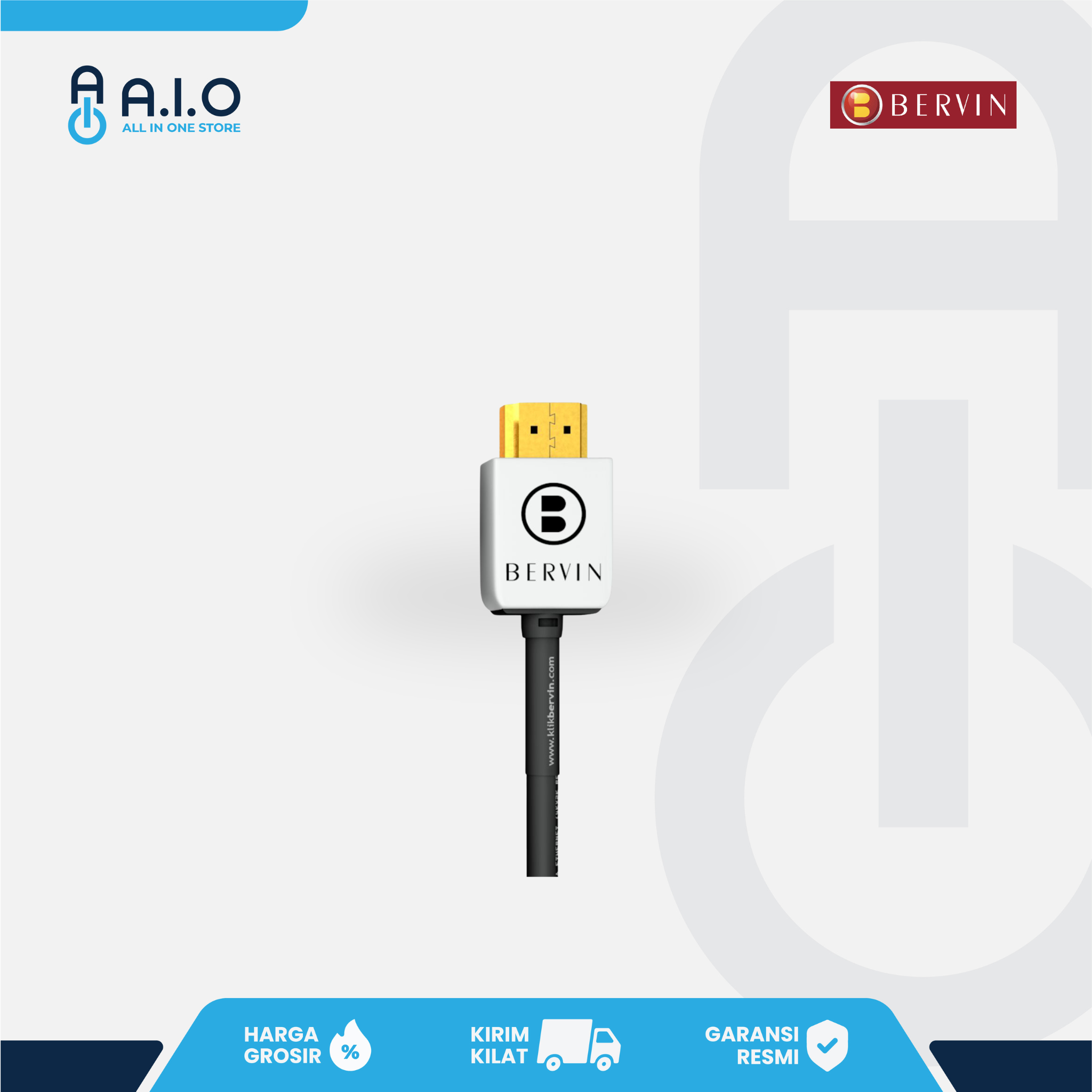 BERVIN - HDMI CABLE - BHC 302GR